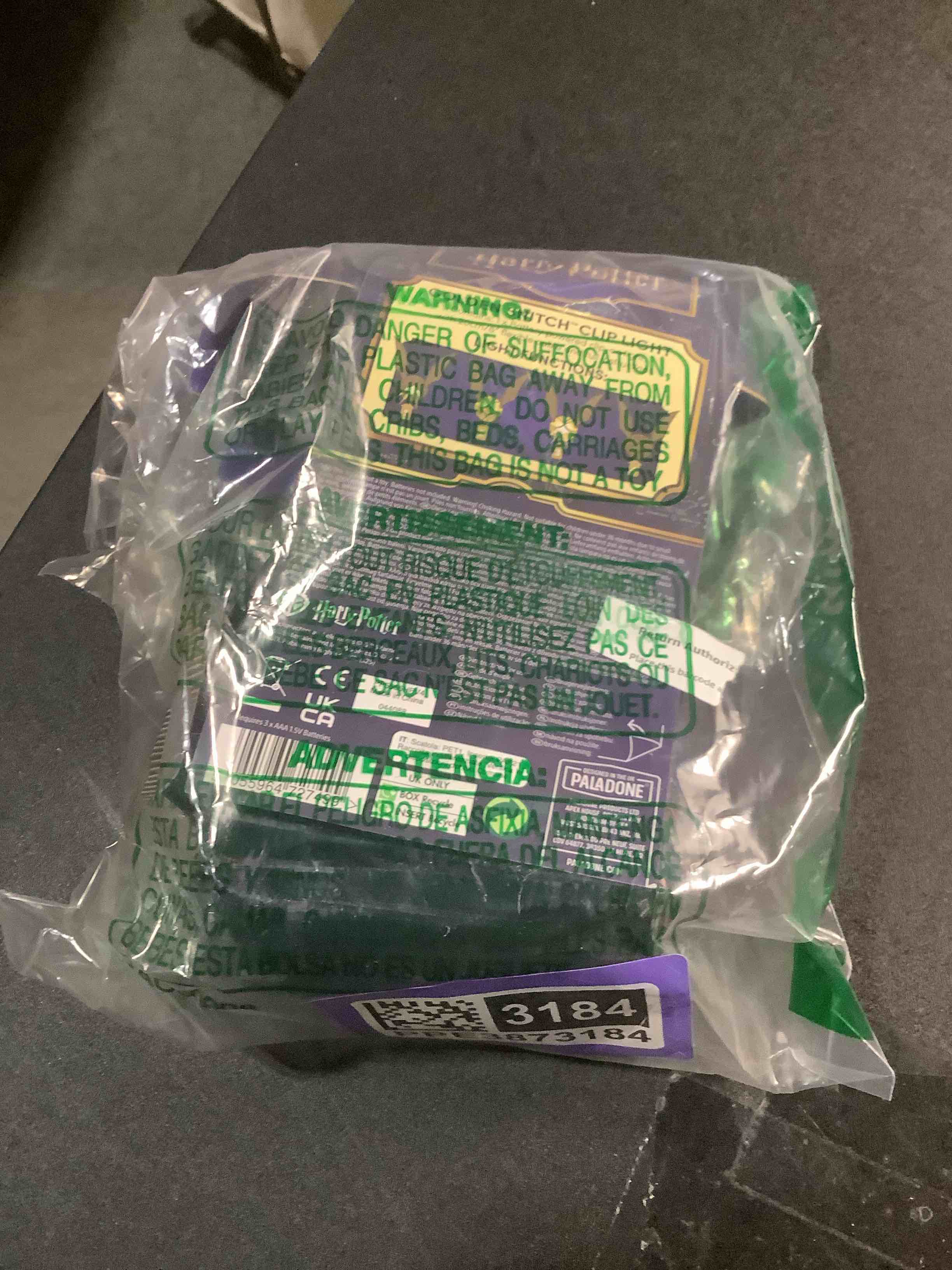 Condition photo showing Good Condition for Paladone Golden Snitch Harry Potter Themed Reading Light with Lumi Clip | Battery Powered