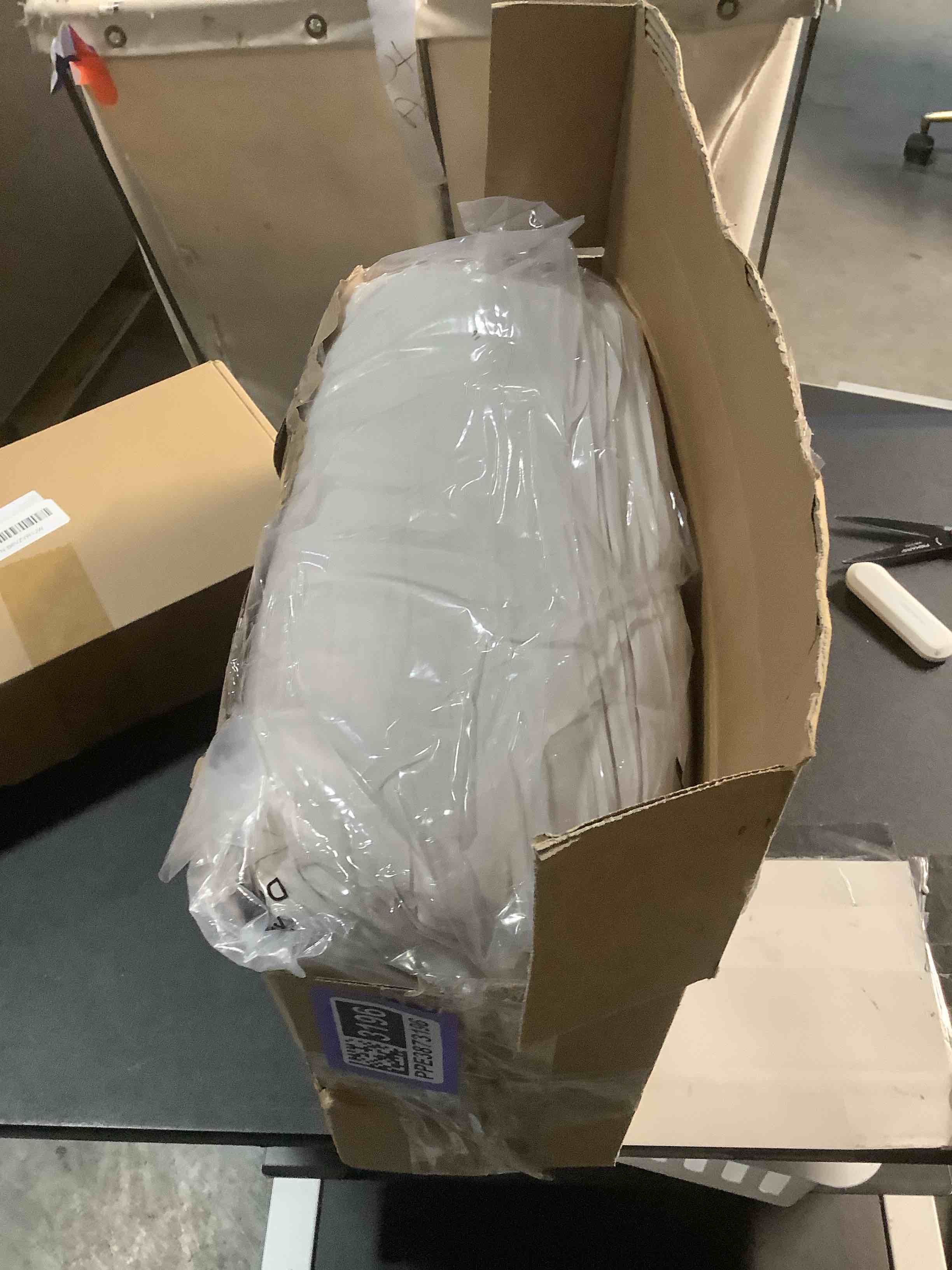 Condition photo showing Good Condition for CozyLux Beige Full Size Comforter Set, 3 Pieces Solid Breathable Quilted Style Bedding Sets, Luxury Fluffy Soft Bed Set with Down Alternative Comforter for All Season (1 Comforter & 2 Pillowcases)