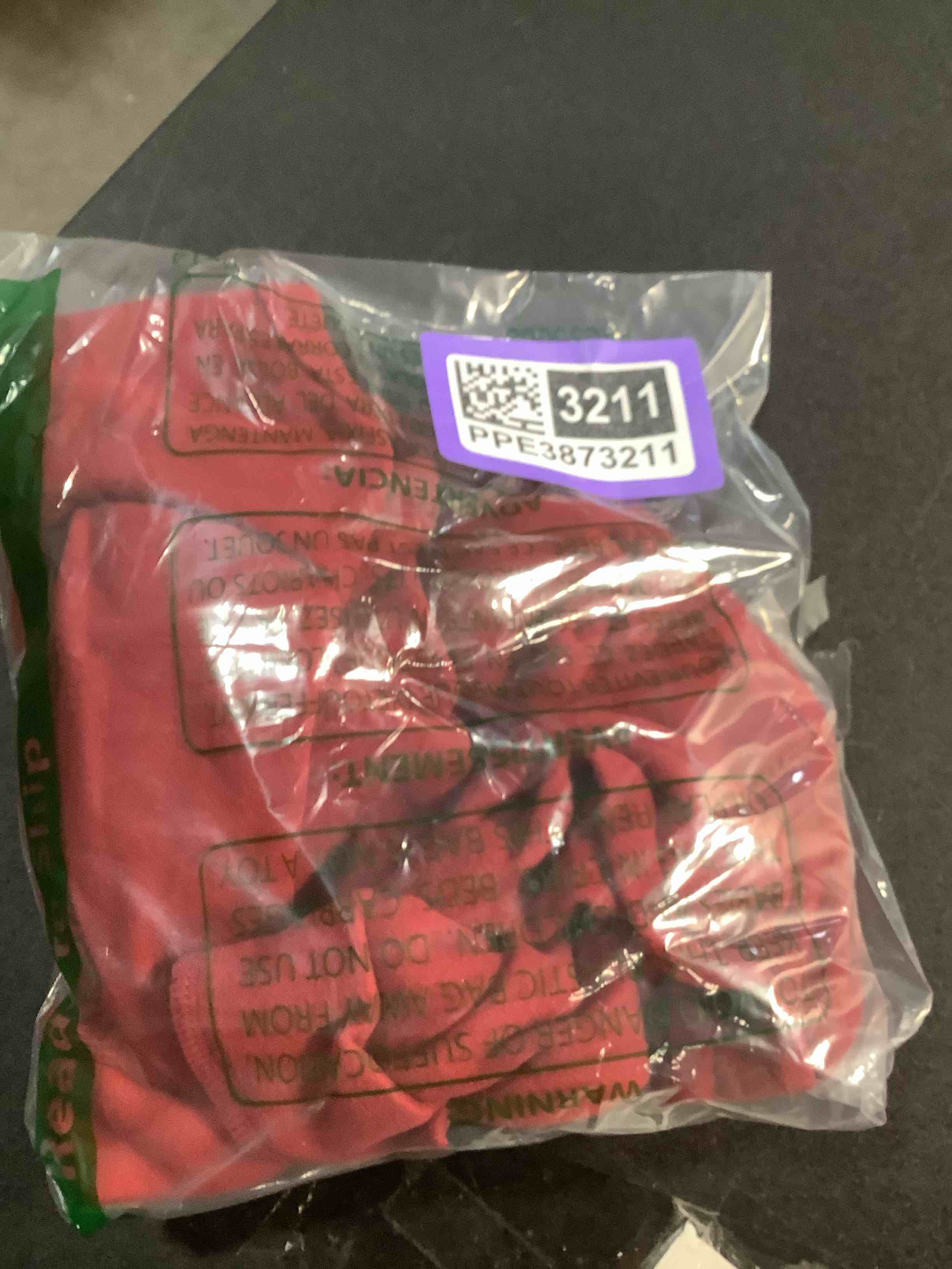 Condition photo showing Good Condition for Dog Winter Warmer Fleece Onesie, Bodysuit for Small Medium Large Dogs, Stretchy Cold Weather Pet Warmer Jumpsuit Puppy Onesie Lightweight (Red, Medium) Medium Red