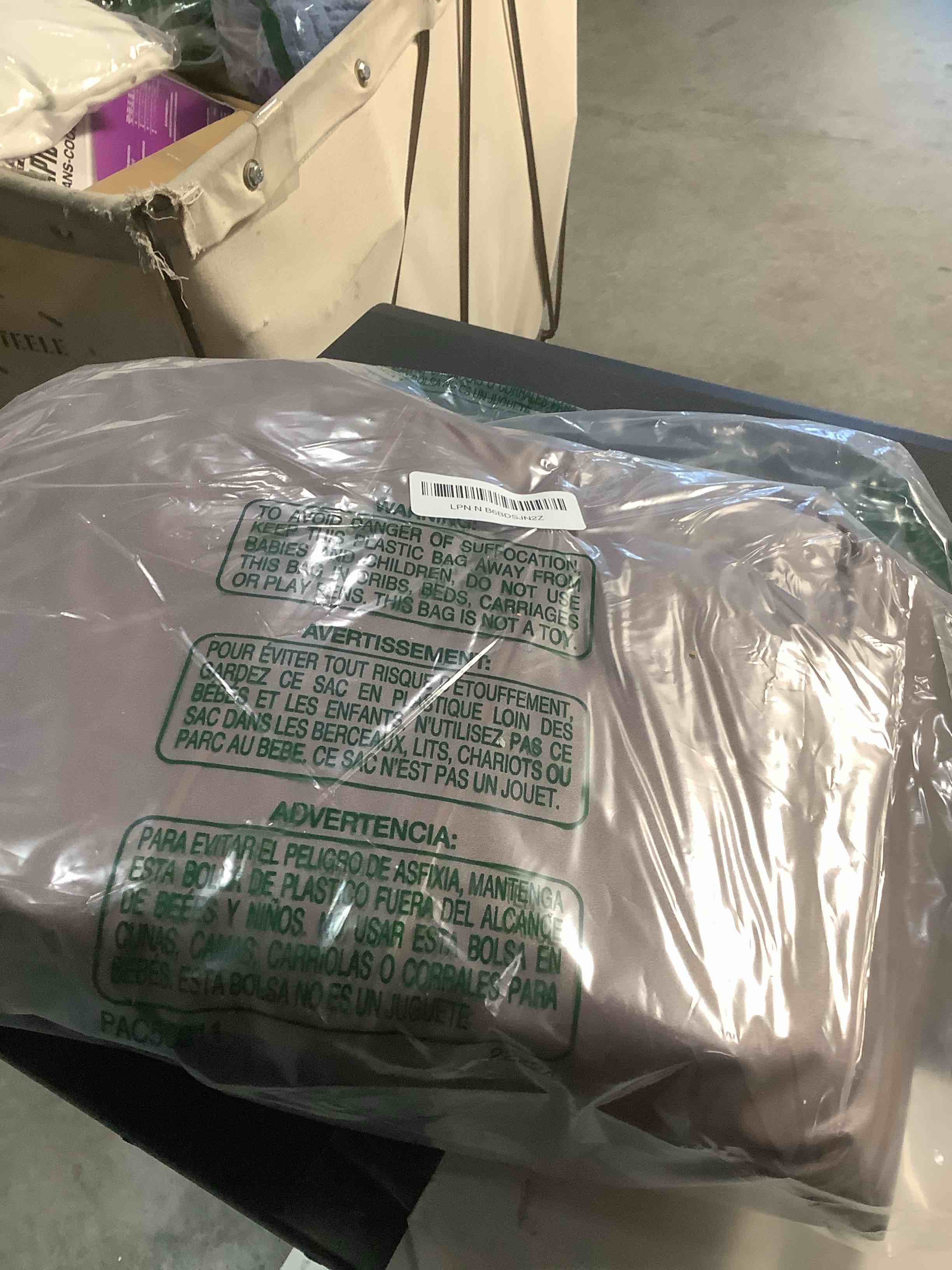 Condition photo showing As Is for KingCamp Double Inflatable Couch for Camping, Portable Foldable Eco-Friendly Reach-Certified PVC Liner Air Lounger 2-Person Blow Up Sofa with Foot Pump, Pegs, Repair Kit & Removable Cover Khaki-double Full