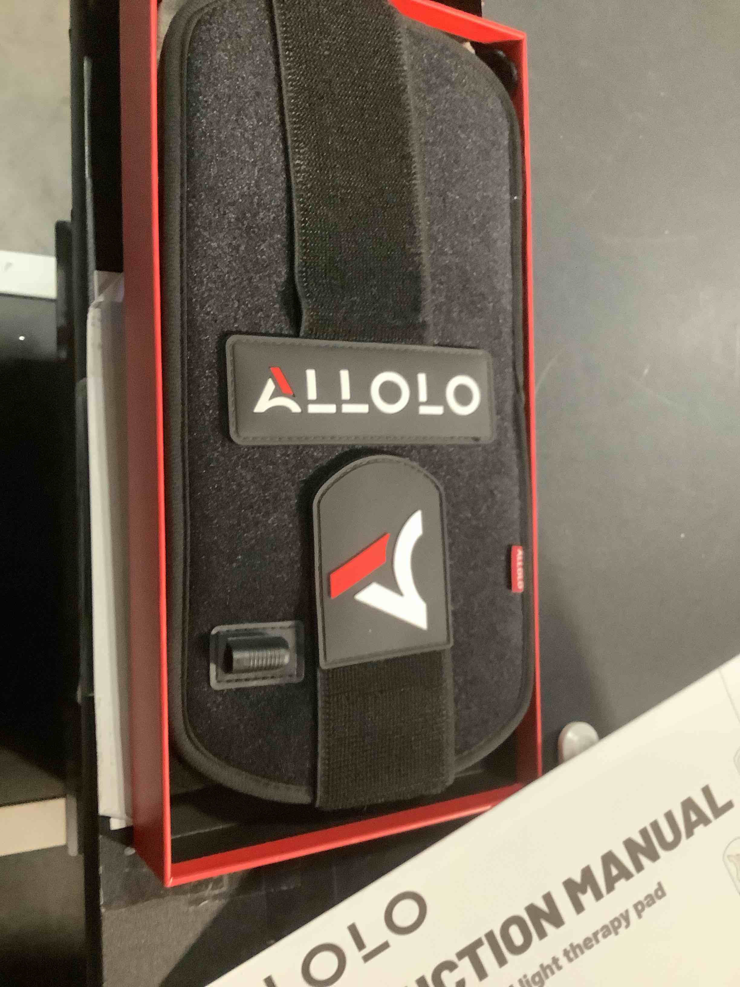 Condition photo showing Good Condition for ALLOLO Red Light Therapy for Body, 3-in-1 LED Bead Red Light Therapy Belt with Timer Remote Control, 12.6"*6.3" 660nm&850nm Infrared Light Therapy for Body Back Waist Shoulder Knee Joint (Corded)