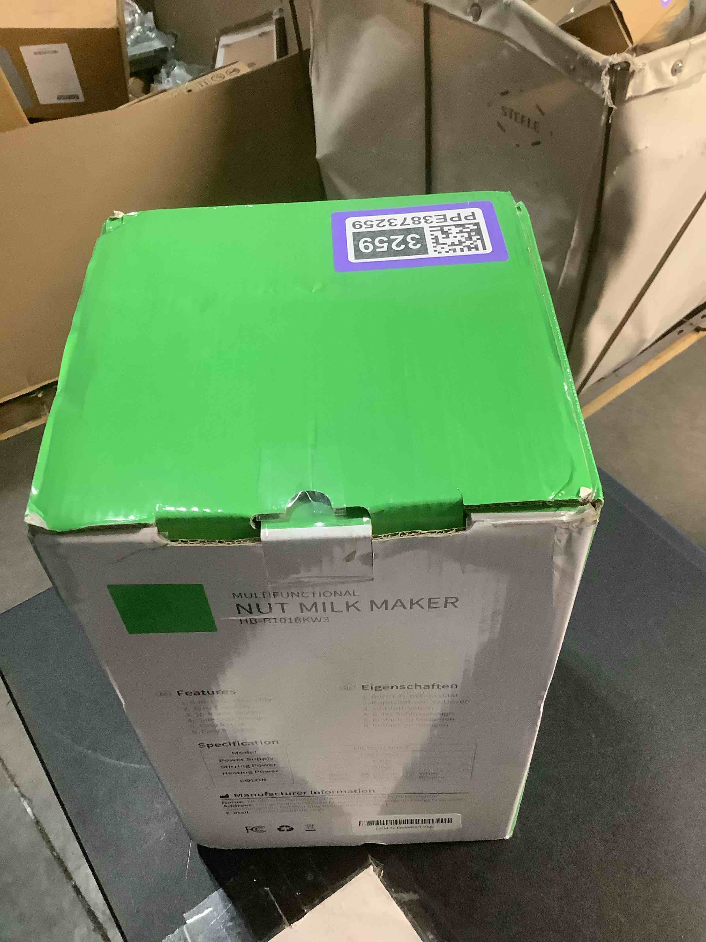 Condition photo showing Good Condition for 8 in 1 Nut Milk Maker Blender, 32oz Homemade Soy, Almond, Oat, Coconut, Plant Based and Non Dairy Beverages, Automatic Soybean Machine With Delay Start/Keep Warm/Boil Water, Cream