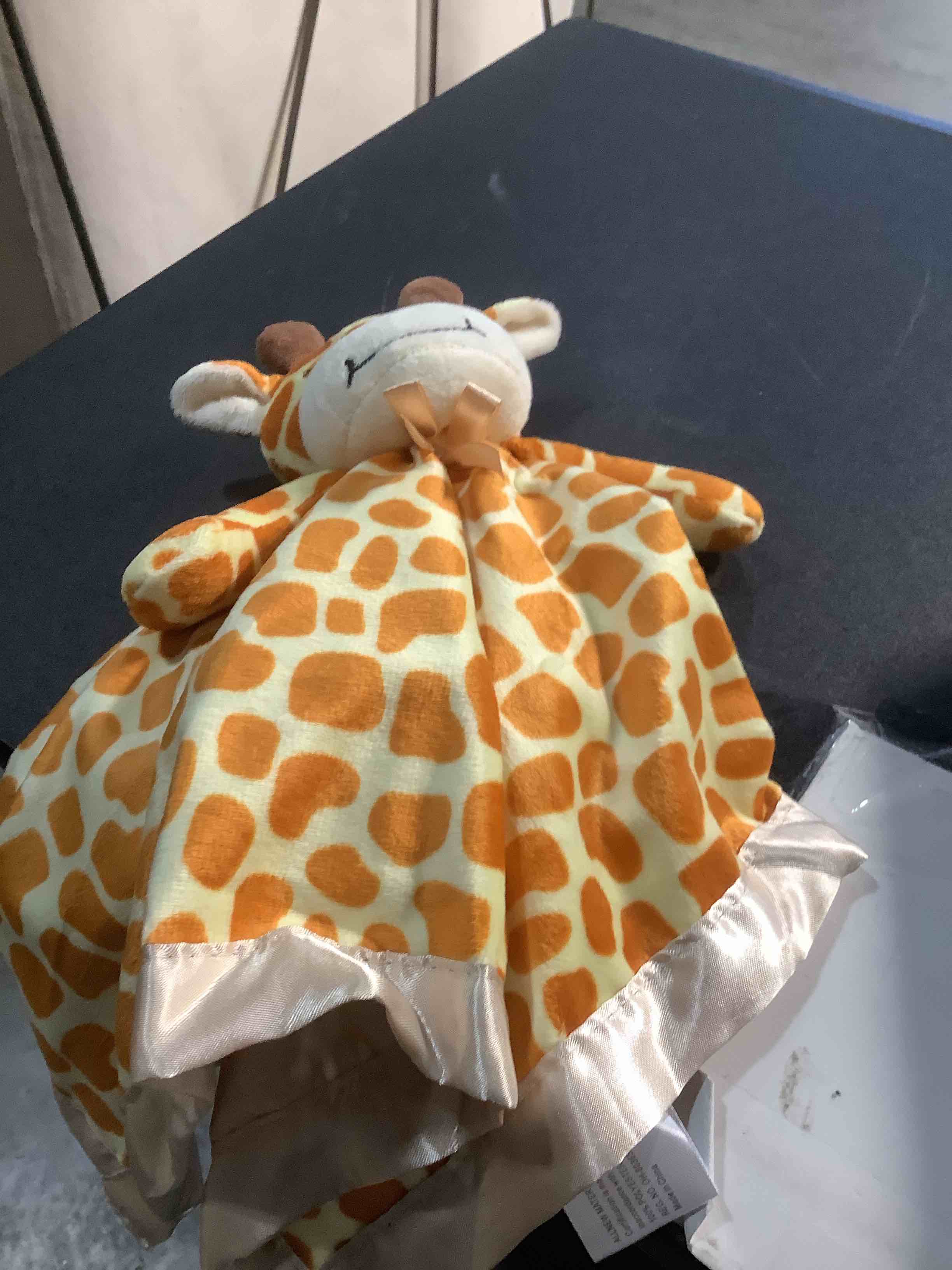 Condition photo showing Good Condition for Pro Goleem Giraffe Loveys for Babies Soft Security Blanket Snuggle Toy Stuffed Animal Blanket Unisex Baby Lovie Baby Gifts for Infant and Toddler 16 Inch