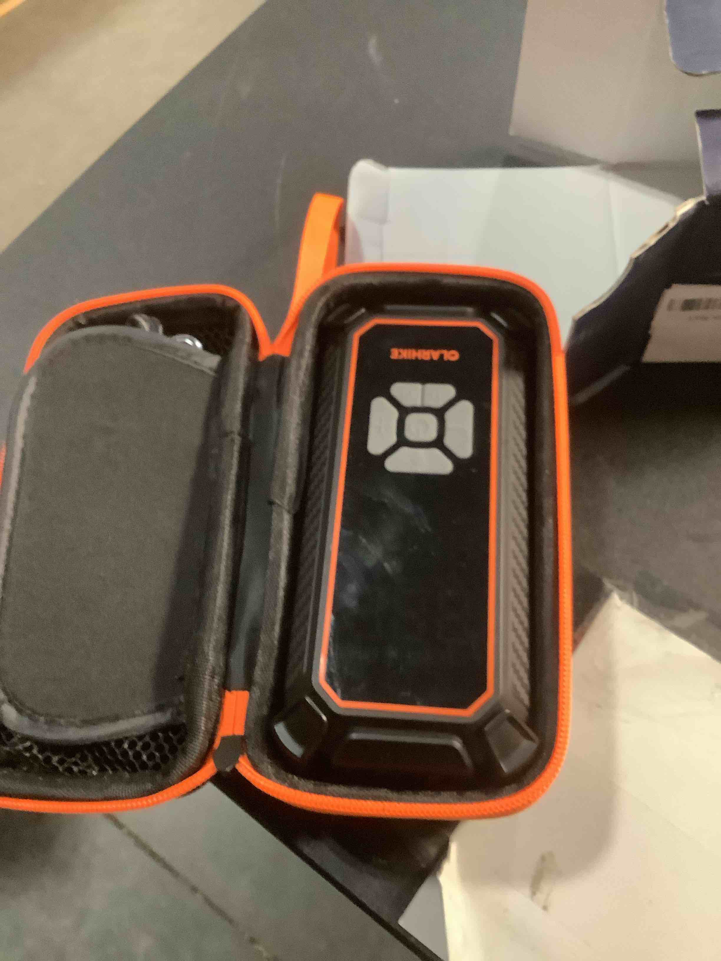 Condition photo showing Good Condition for OlarHike Powerful Tire Inflator Portable Air Compressor, Ultra-Fast Inflation & Long-Lasting Battery, Cordless Air Pump for Pickup, SUV & Car Tires, Electric Pump with Digital Pressure Gauge/LED Light 1-gray 12000mAh Off-Road Edition(Holiday Gift)