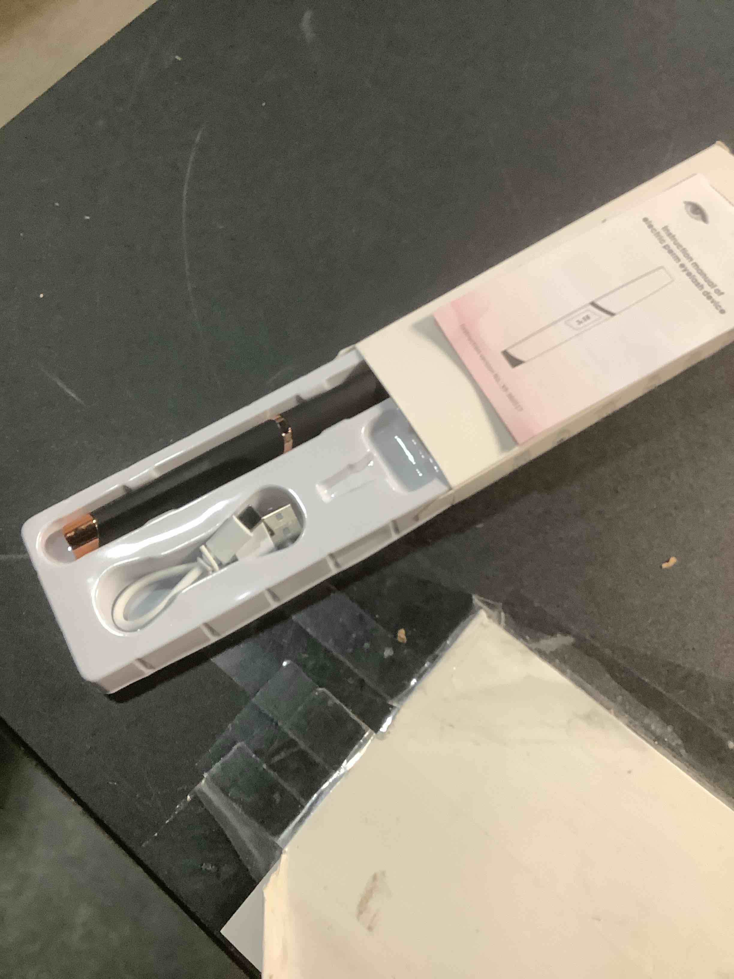 Condition photo showing Good Condition for Heated Eyelash Curler, Electric Eyelash Curler, Rechargeable Lash Curler for Makeup Natural Curling Eye Lashes and 24 Hours Long Lasting - Black 2025 Updated New Model B