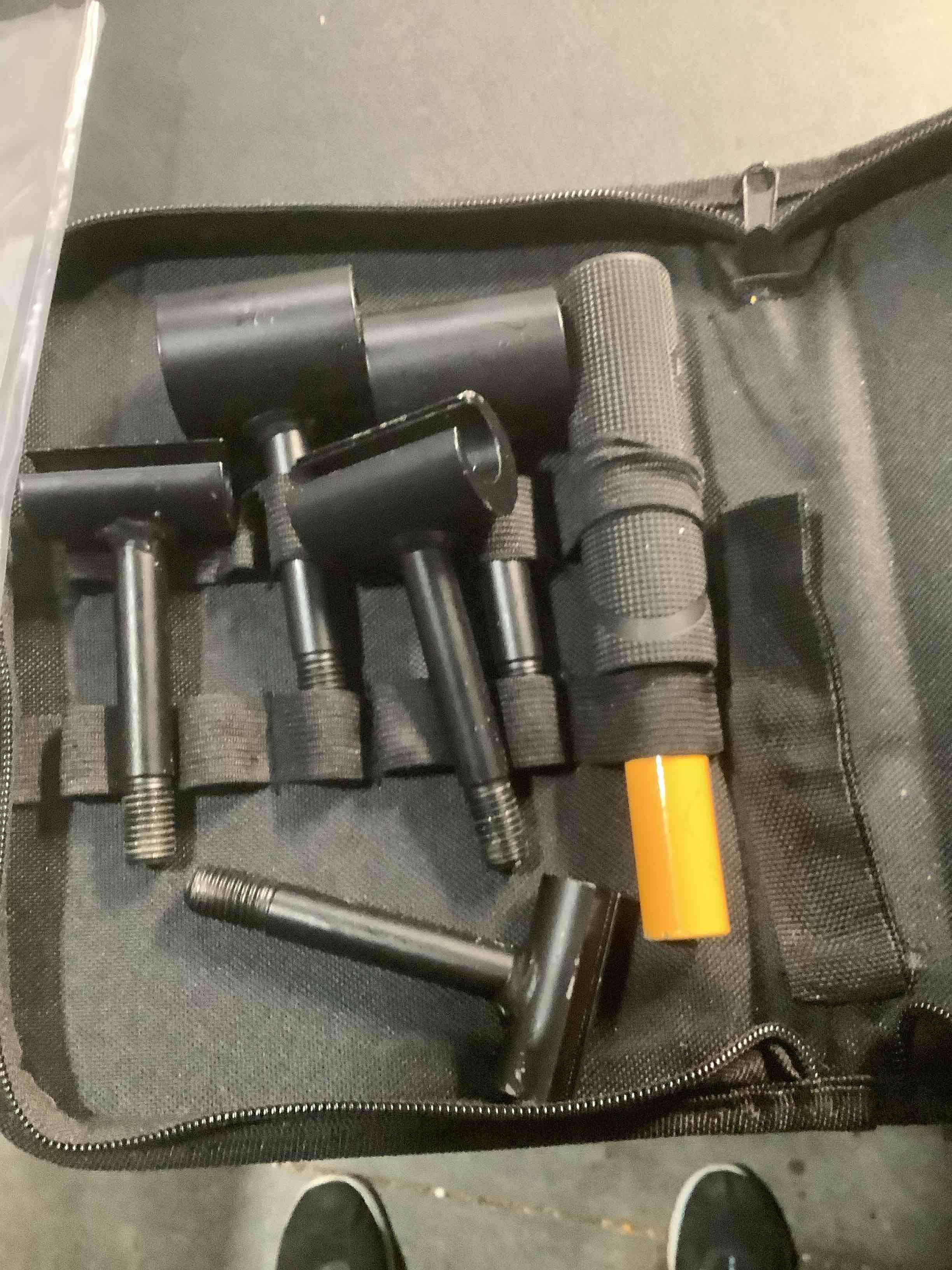 Condition photo showing Good Condition for Door Hinge Adjustment Tool for Residential and Commercial, 0.37-0.98" Upgraded Hinge Gap Adjusting Wrench for Door Quick and Efficient Solutions, User-Friendly Adjustments, Heavy-Duty Construction 5-in-1