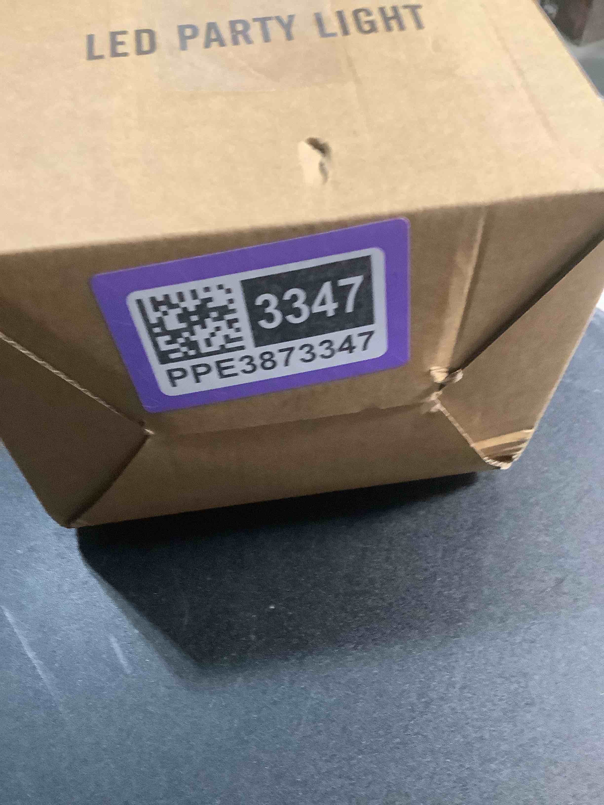 Condition photo showing Good Condition for YINPKTEO Party Lights Disco Ball Light,Dj Disco Light Sound Activated LED Light 6 Colors for Home Room Dance Parties Birthday Karaoke Halloween Christmas Wedding Show Club Decorations