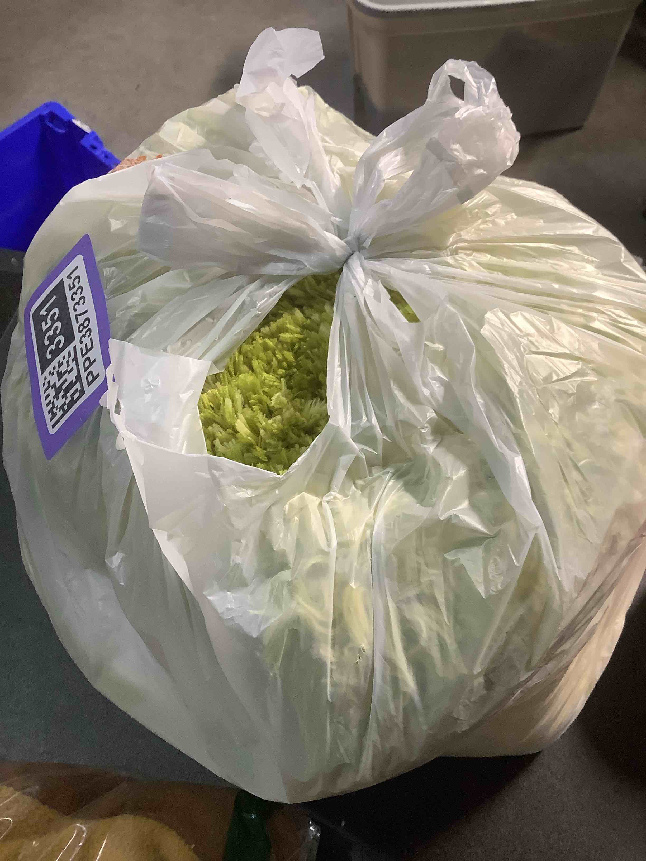 Condition photo showing Good Condition for OLANLY Bathroom Rug Set 2 Piece, Soft Absorbent Microfiber Bath Rug Set, Non-Slip, Machine Wash Dry, Plush Shaggy Bath Mats for Bathroom (30"x20"+24"x16", Olive Green) 30" x 20" + 24" x 16" Olive Green