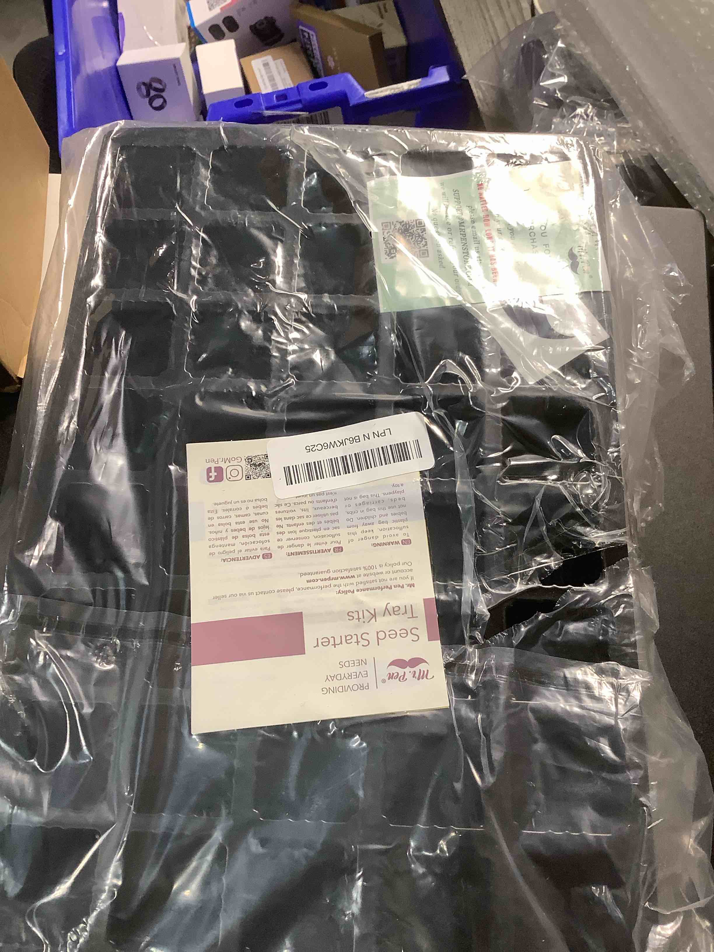 Condition photo showing Good Condition for Mr. Pen- Seed Starter Tray Kits, 10 Pack, Total 400 Cells, Durable Plant Germination Trays with Humidity Vented Domes and Bases, Ideal for Seed Starting, Indoor Gardening and Greenhouse 40-Cells 10-Pack