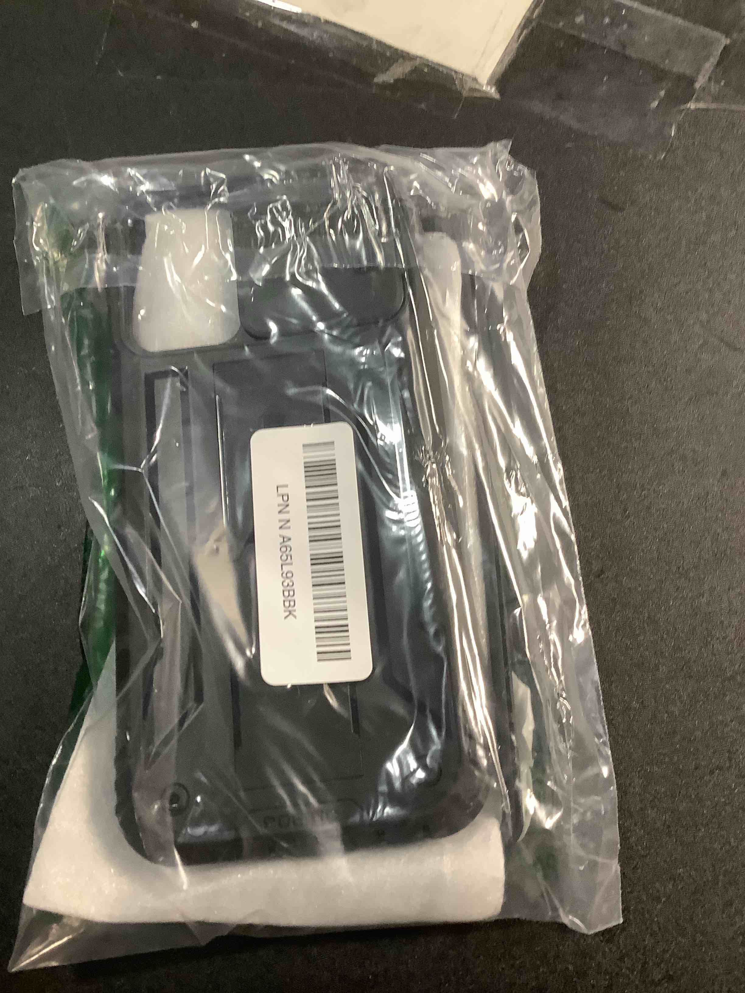 Condition photo showing Good Condition for Poetic Revolution Case for Motorola Moto G Power 5G 2024 [Not Fit 2023 Version], [Slide Camera Cover], Full-Body Military Grade Shockproof Cover with Kickstand and Built-in-Screen Protector, Black Moto G Power 2024 5G Black