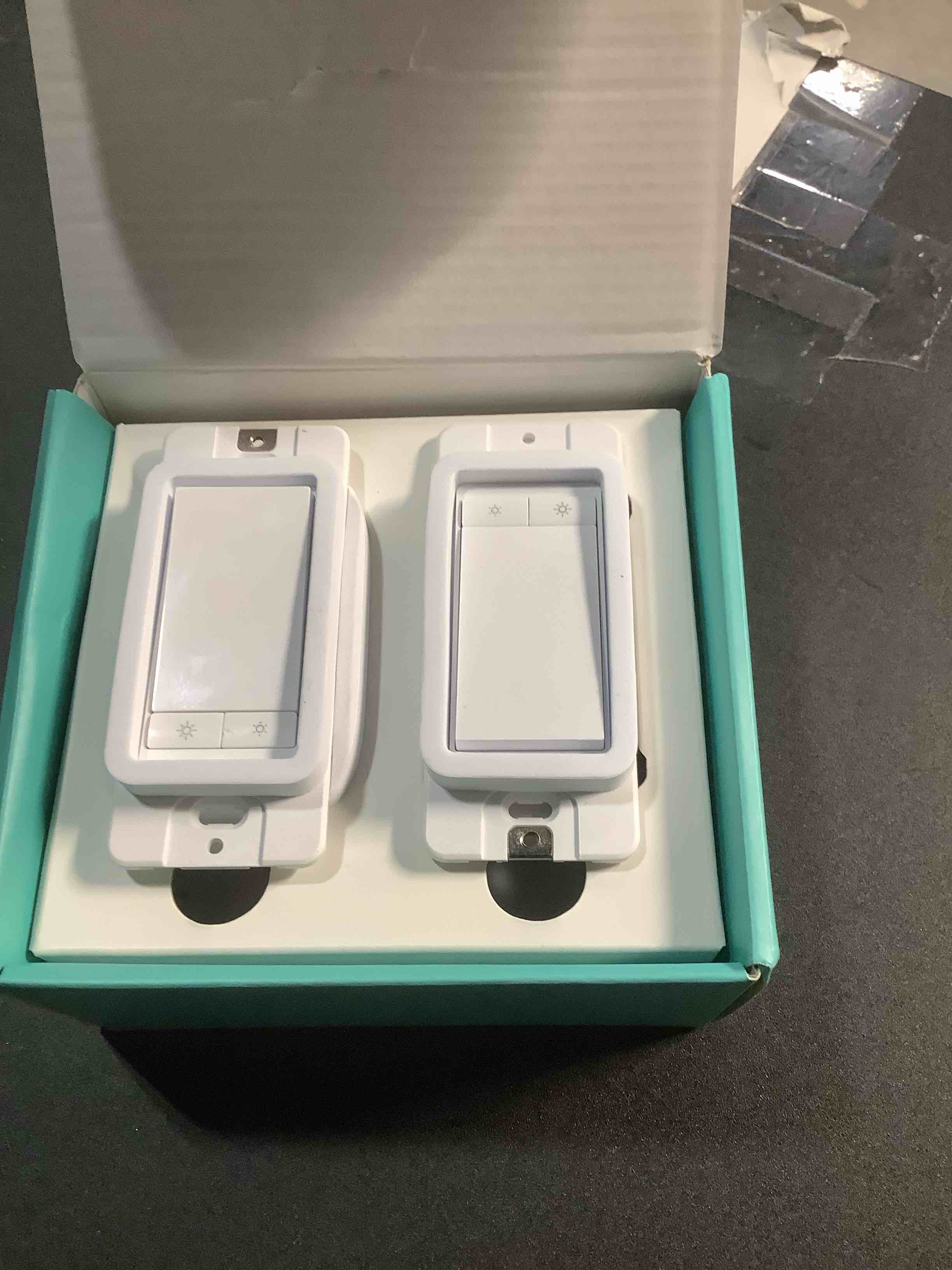 Condition photo showing Good Condition for Kasa Smart 3 Way Dimmer Switch KIT, Dimmable Light Switch Compatible with Alexa, Google Assistant and SmartThings, Neutral Wire Needed, 2.4GHz, ETL Certified, No Hub Required, White (KS230 KIT v2) 3-Way Dimmer 2 Switch KIT