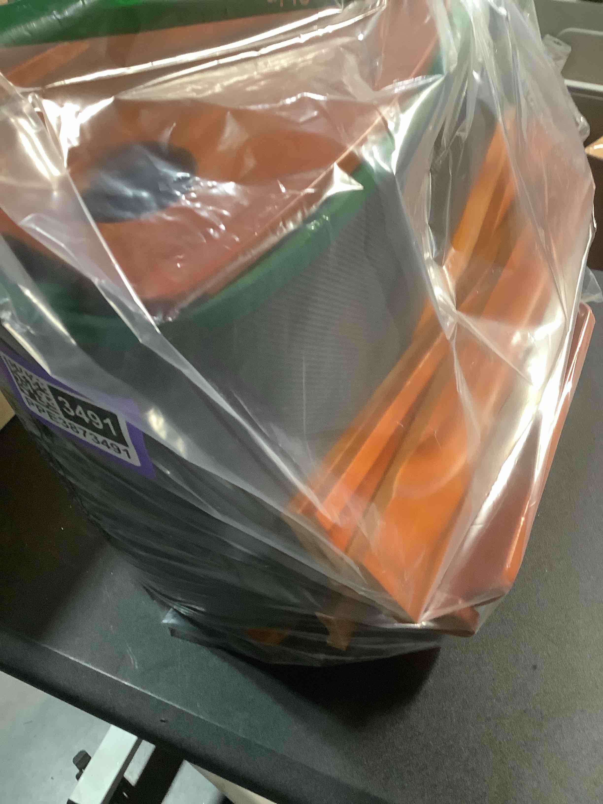 Condition photo showing Good Condition for Golf Putting Mat, Putting Green Indoor with Ball Return - Golf Gifts for Men Christmas, Golf Training Aid for Home Office, Portable Putting Training Mat for Men