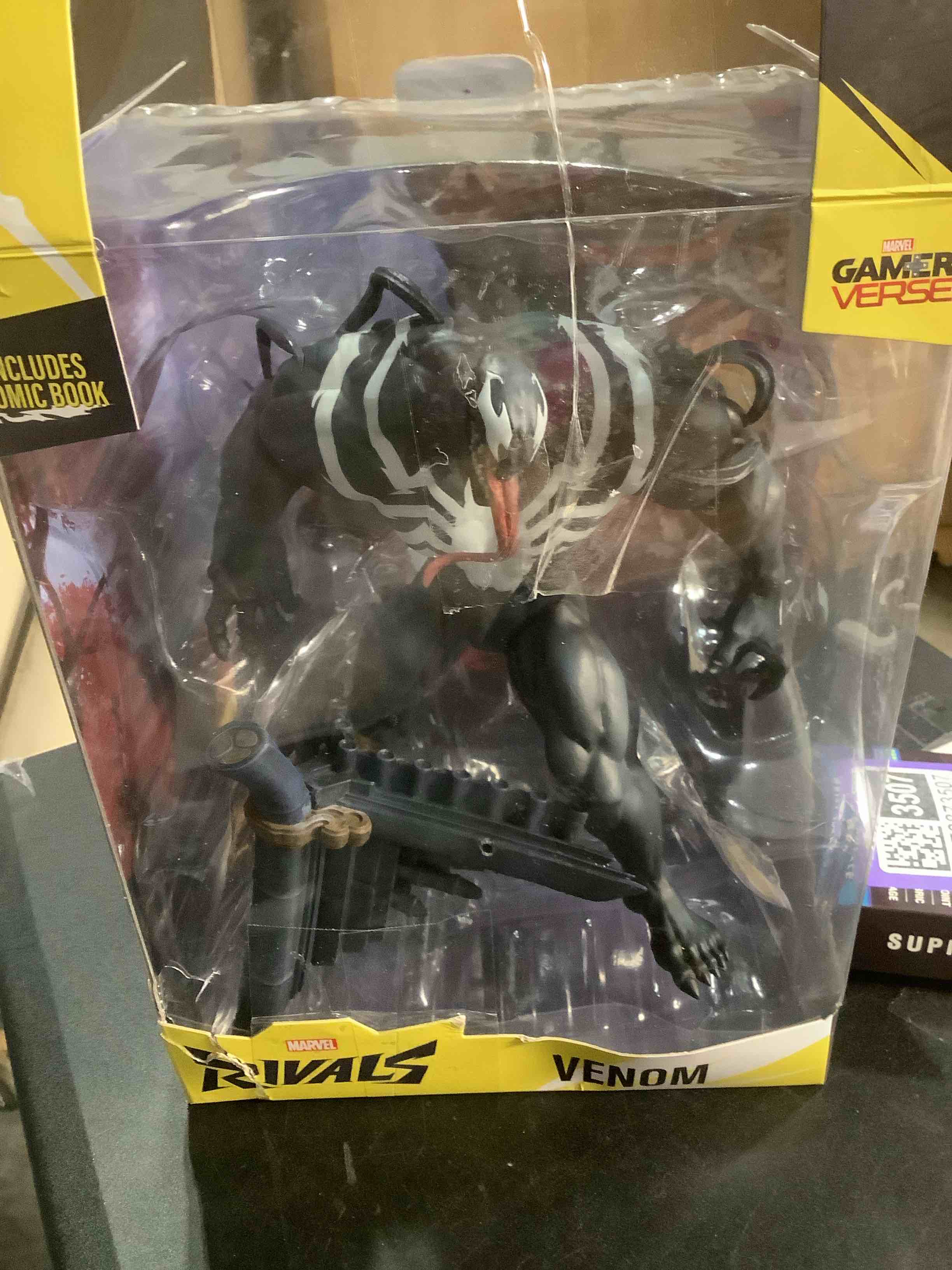 Condition photo showing Good Condition for McFarlane Toys- Marvel Rivals Venom 1:6th Scale Collectible