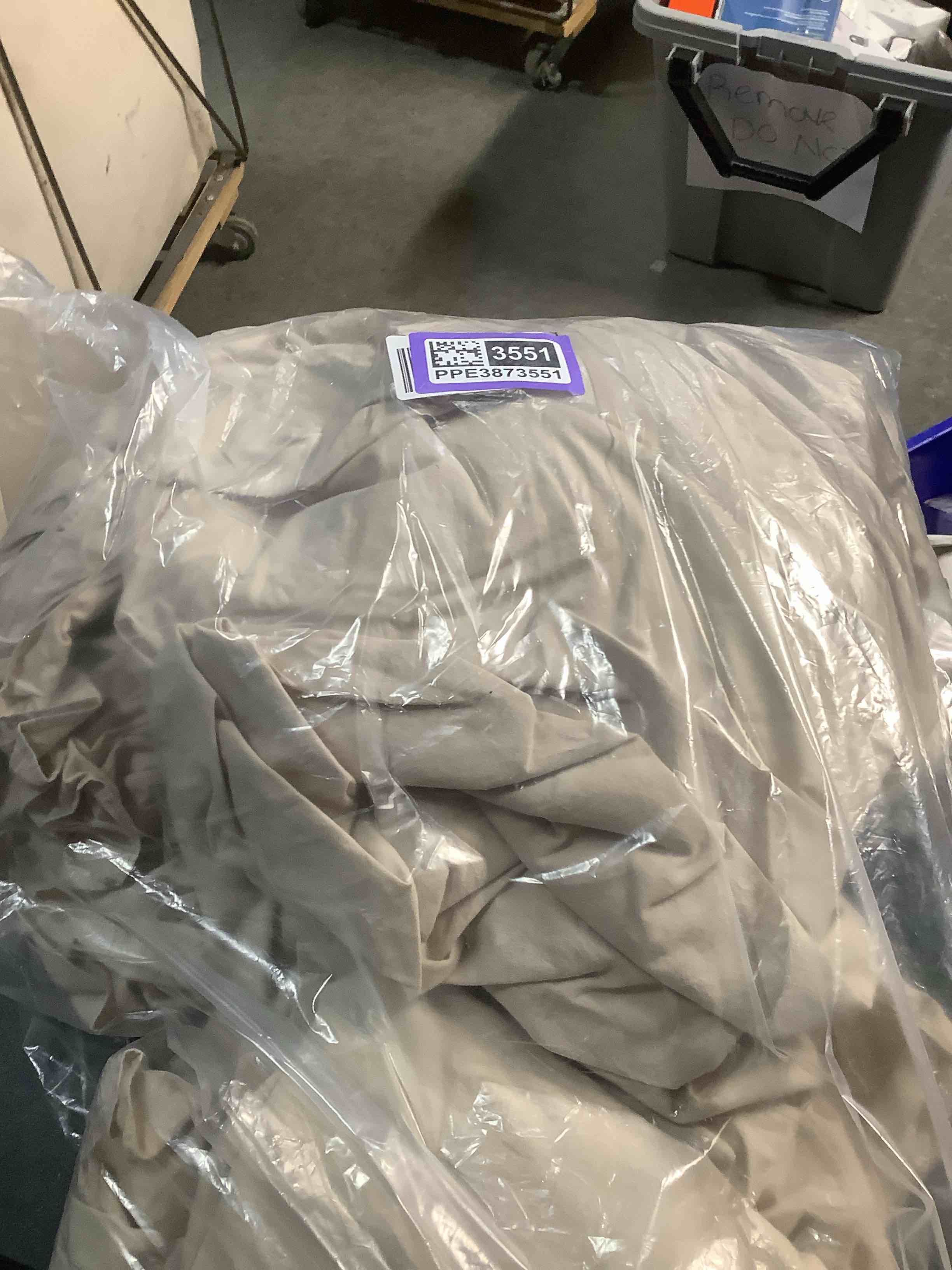 Condition photo showing Good Condition for QSH Washed Cotton Duvet Cover King Ruffle Duvet Cover Linen Feel Textured Farmhouse Shabby Vintage Chic Bedding Comforter Cover 3 Pieces Aesthetic Elegant King Bedding King Wheat