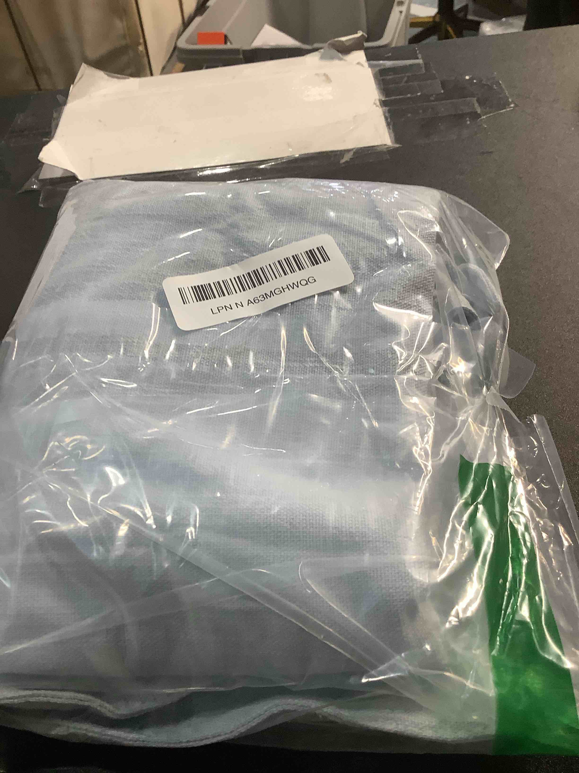 Condition photo showing Good Condition for MIULEE Decorative Linen Euro Sham Pillow Covers 24x24 Light Blue ?Boho Farmhouse? ?Neutral Couch Throw Pillows for Bed Pack of 2 Accent Coastal Modern Pillowcase Summer Sofa Livingroom Home Decor 24" x 24" (Pack of 2) Light Blue