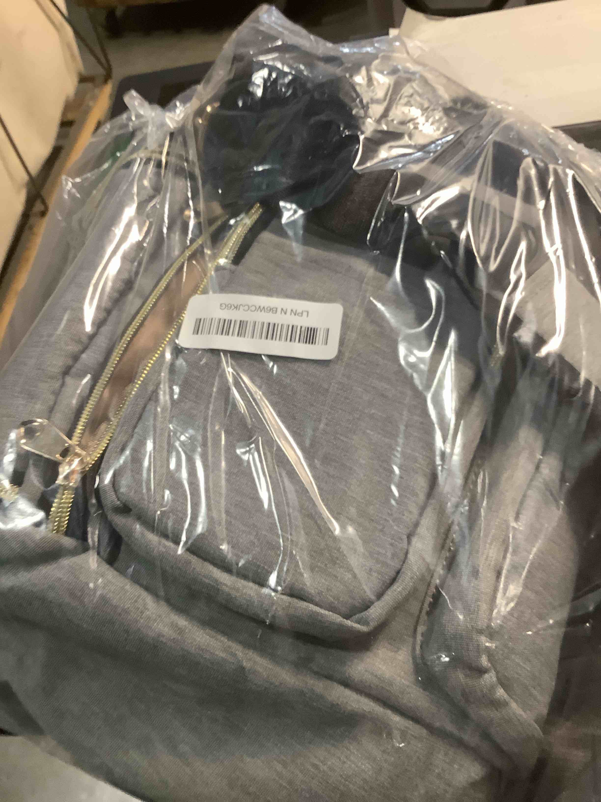 Condition photo showing Good Condition for ESTARER Teacher Tote Bag Women 15.6 inch Laptop Bag for Work with Accordion File Organizer & Insulated Pocket, Professional Computer Messenger Shoulder Bag Briefcase for Office/College/Nursing (Grey) 15-15.6 inch Grey