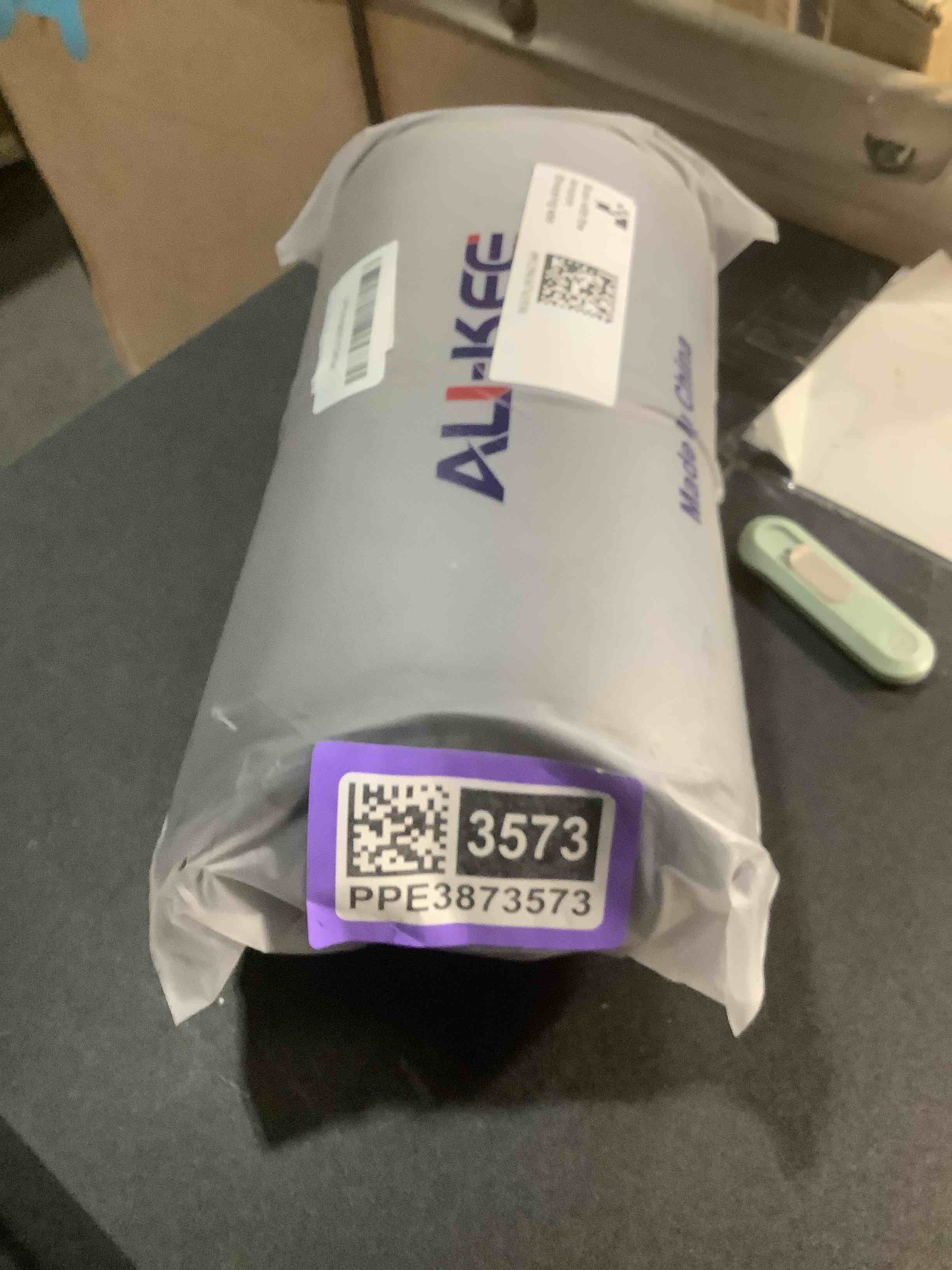 Condition photo showing Good Condition for Aukee Car Headrest Pillow Memory Foam Car Neck Pillow with Adjustable Strap Soft Leather Headrest for Driving Home Office Black (1PC) Black Pack of 1