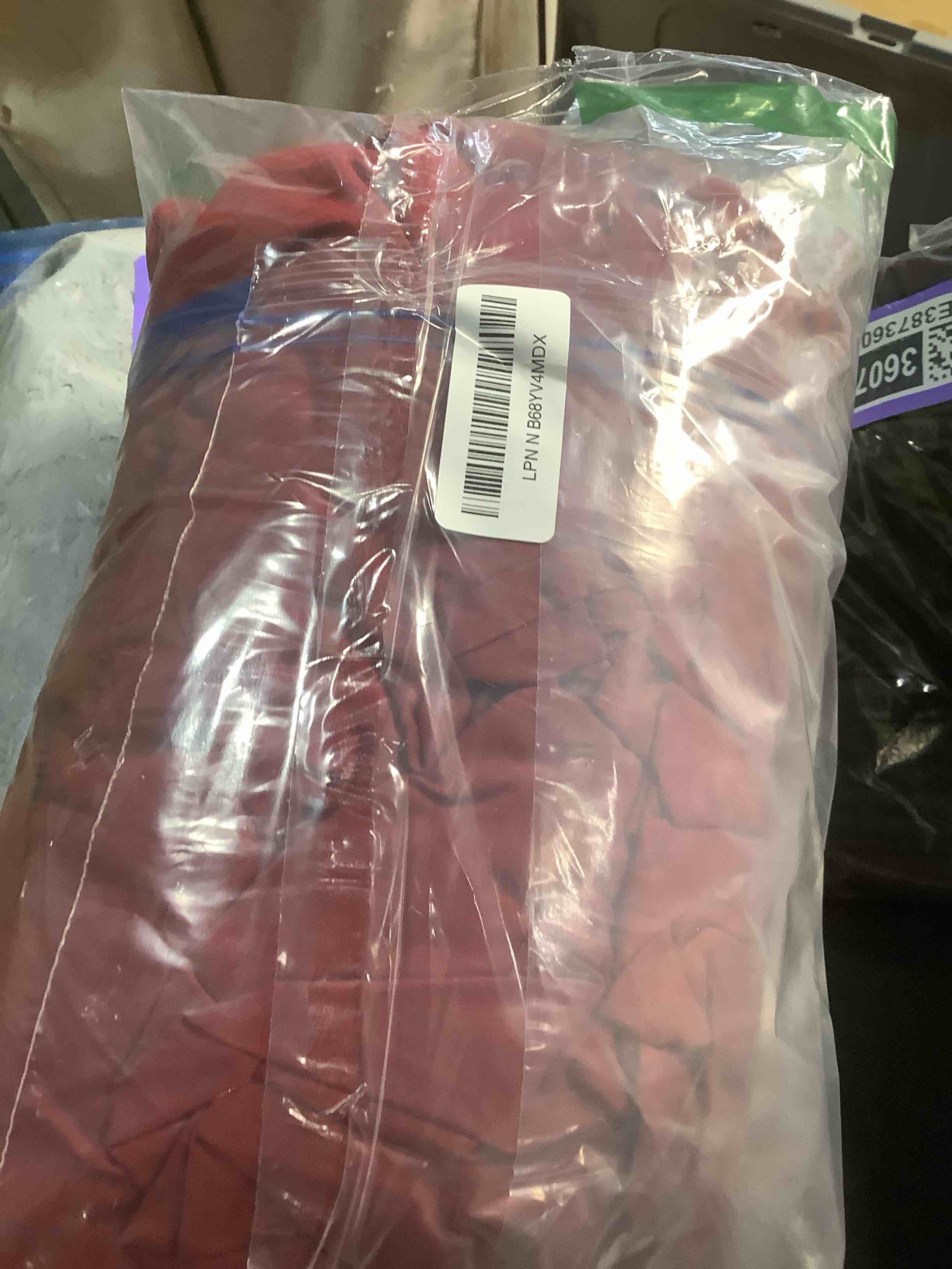 Condition photo showing Good Condition for Nestl Full Size Sheet Set, 4 Piece Extra Deep Pocket (18-24 inches), Microfiber, Hotel Luxury, Soft, Breathable, Wrinkle-Free, Easy to Care, Burgundy Red 35 - Burgundy Red Full