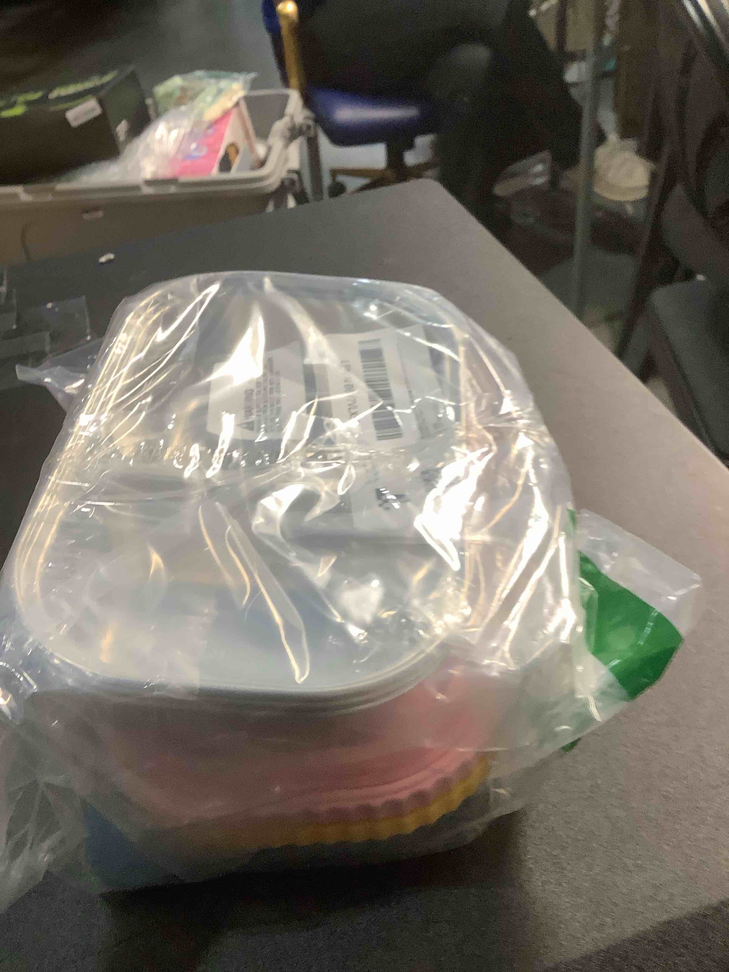 Condition photo showing Good Condition for 3 Pack Stainless Steel Snack Containers with Silicone Lids, Meal Prep Containers, Reusable 2 Compartment Food Storage Containers, Stainless Steel Box for Lunch, Office, Travel