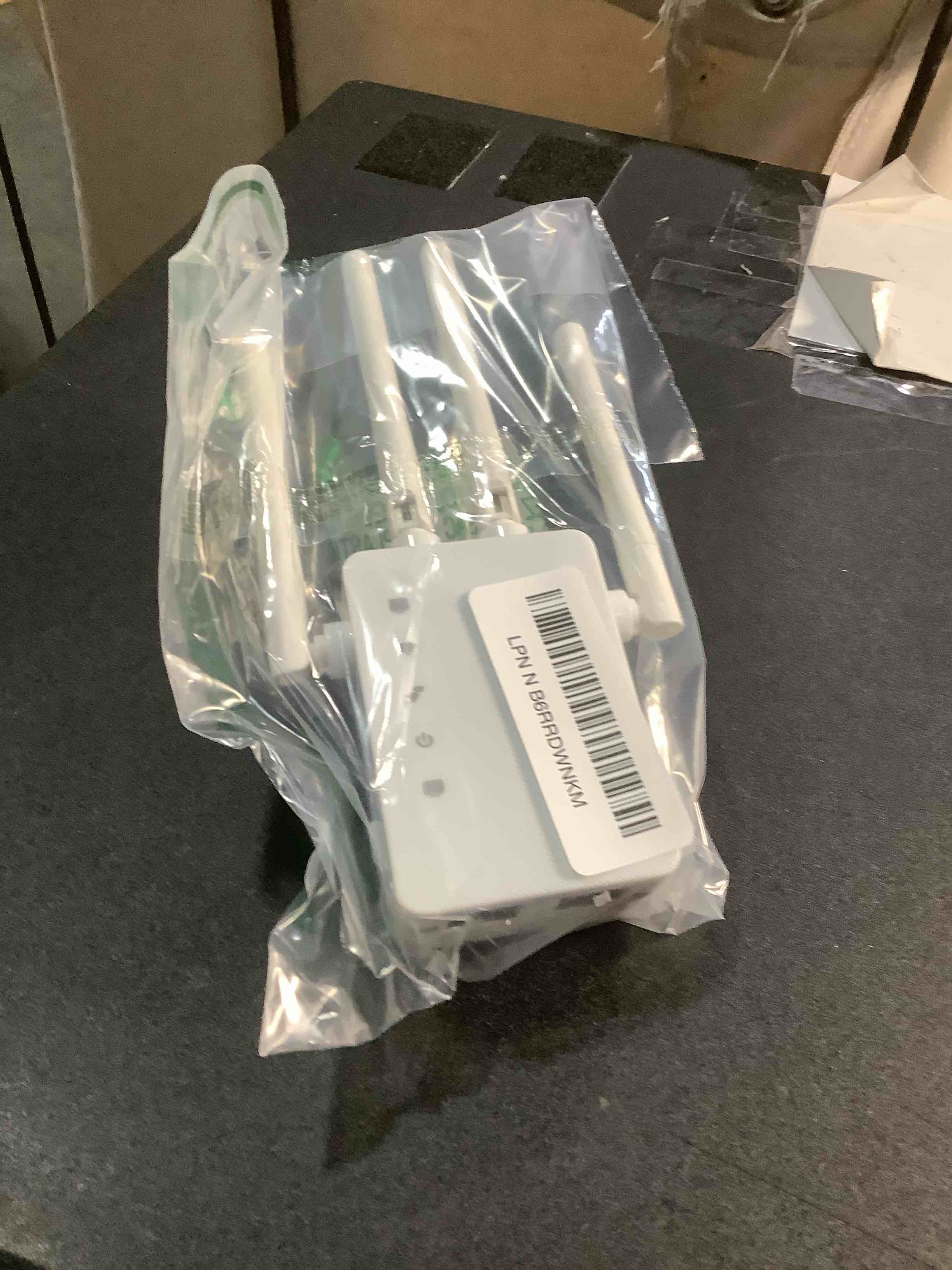 Condition photo showing Good Condition for 2026 WiFi Extender Signal Booster for Home & Outdoor - 5X Faster Internet Booster with Ethernet Port, Covers 13,000+ Sq.Ft House & Yard | Long Range Wireless Repeater Amplifier, Works with Any Router White