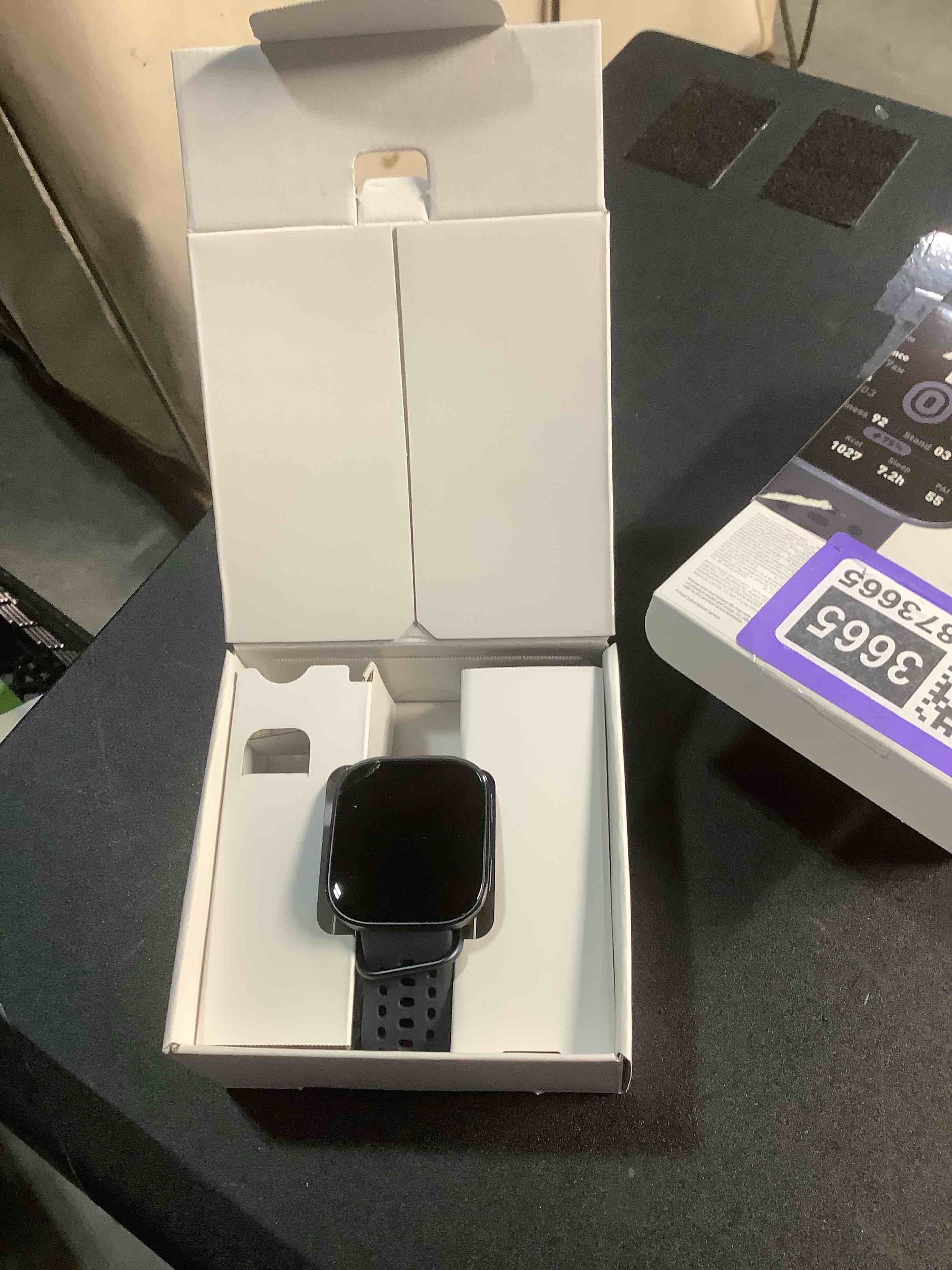 Condition photo showing Good Condition for Amazfit Bip 6 Smart Watch 46mm, 14 Day Battery, 1.97" AMOLED Display, GPS & Free Maps, AI, Bluetooth Call & Text, Health, Fitness & Sleep Tracker, 140+ Workout Modes, 5 ATM Water-Resistance, Black