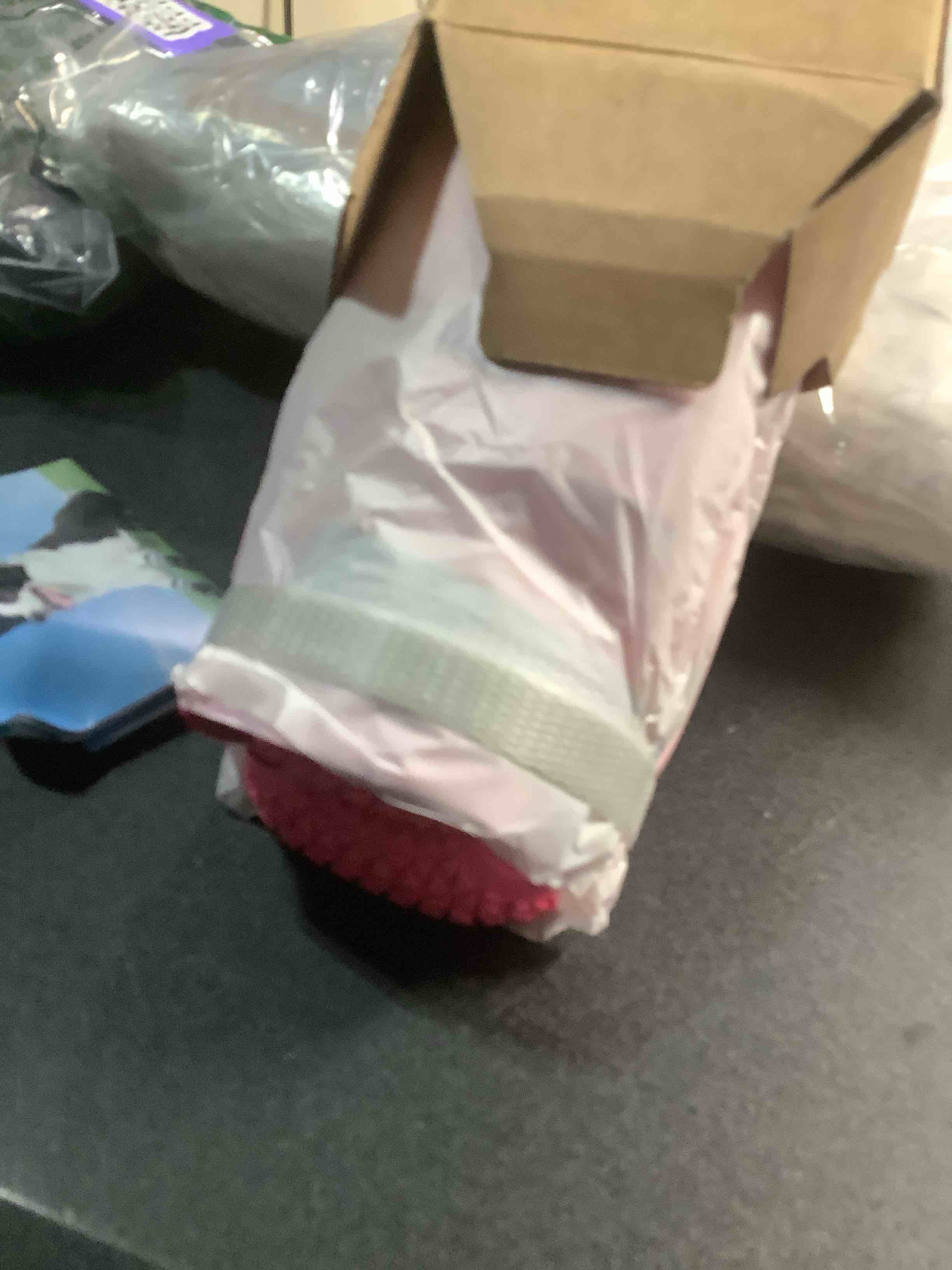 Condition photo showing Good Condition for LUCKYPAW Dog Shoes for Large Medium Dogs, Breathable Dog Boots for Hot Pavement, Paw Protectors for Summer Walking Hiking Winter Snow Outdoor, No Slip Reflective Booties for Hardwood Floor-Hot Pink, 6 Hot Pink Size6: 2.6" x 3.0" (W*L)