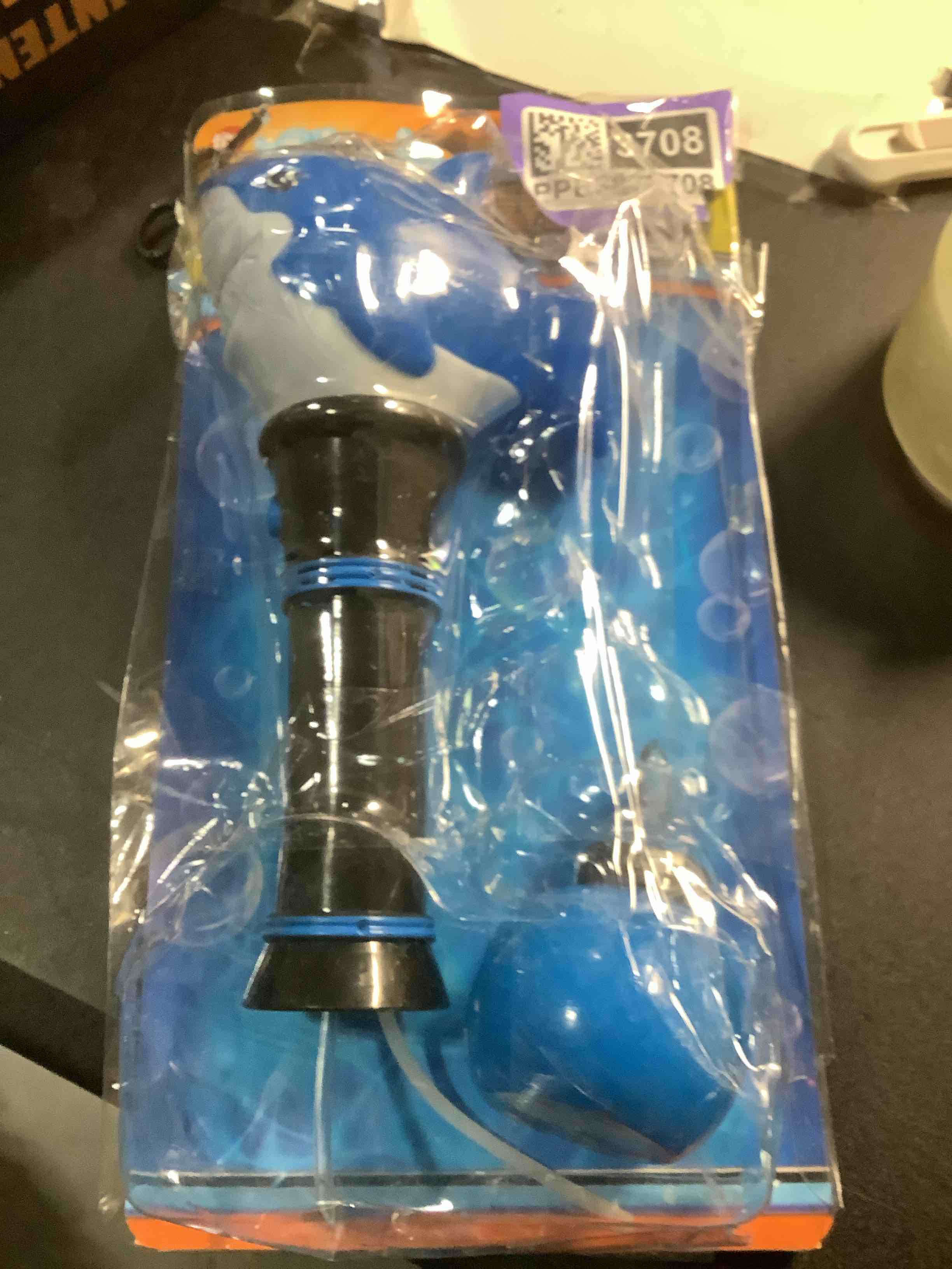 Condition photo showing Good Condition for ArtCreativity Light Up Shark Bubble Wand for Boy, 11.5 Inch Bubbles for Toddlers 1-3, Bubble Blower Wand with Thrilling LED Effect, Bubble Fluid and Batteries Included, Great for Kids