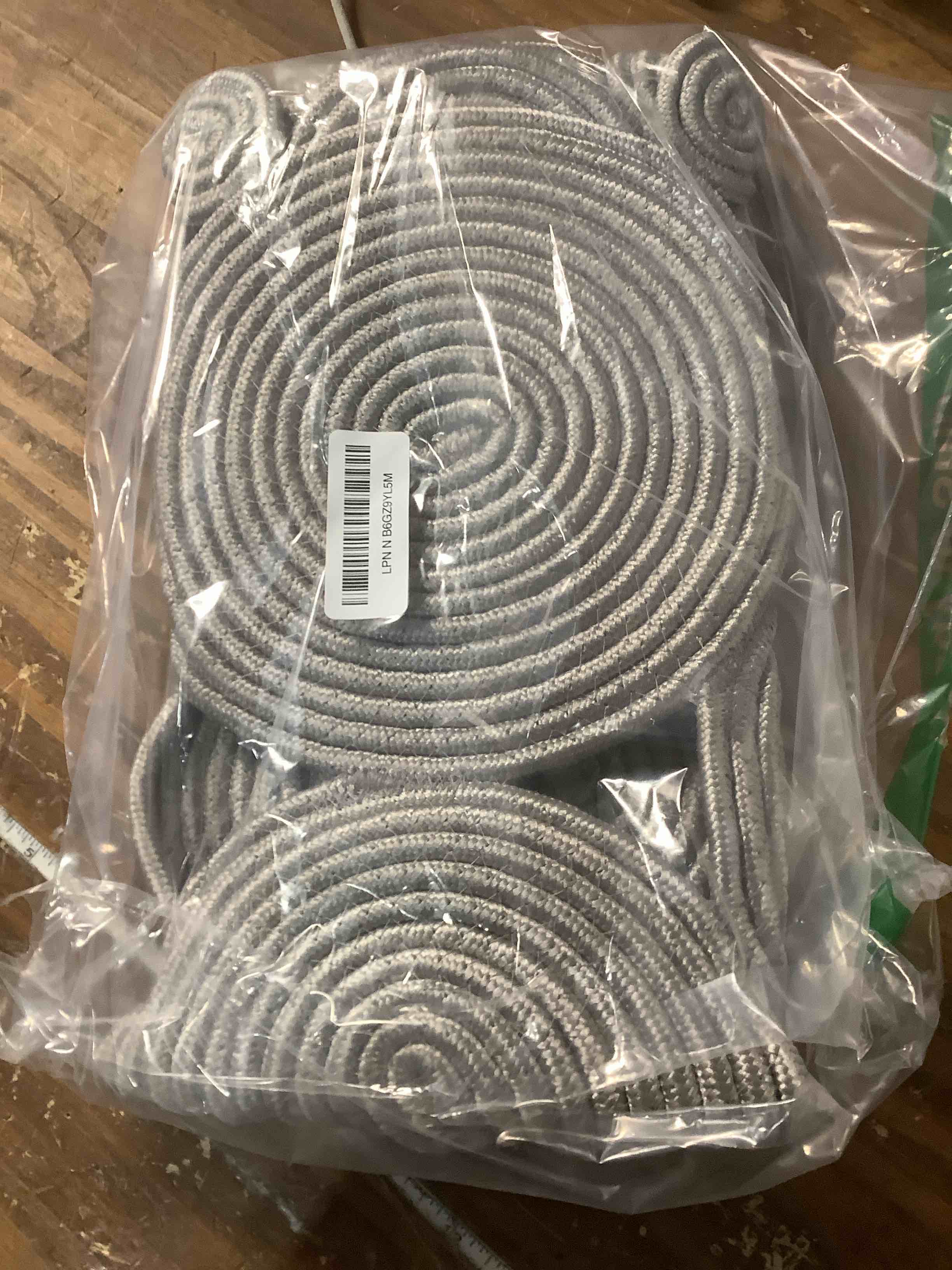 Condition photo showing Good Condition for Boho Jute Bath Mat | Handmade Washable Toilet Rug | Modern Bathroom Rug | Double Sided Woven Boho Bathroom Decor | 23.6 x 15.7 inches Grey