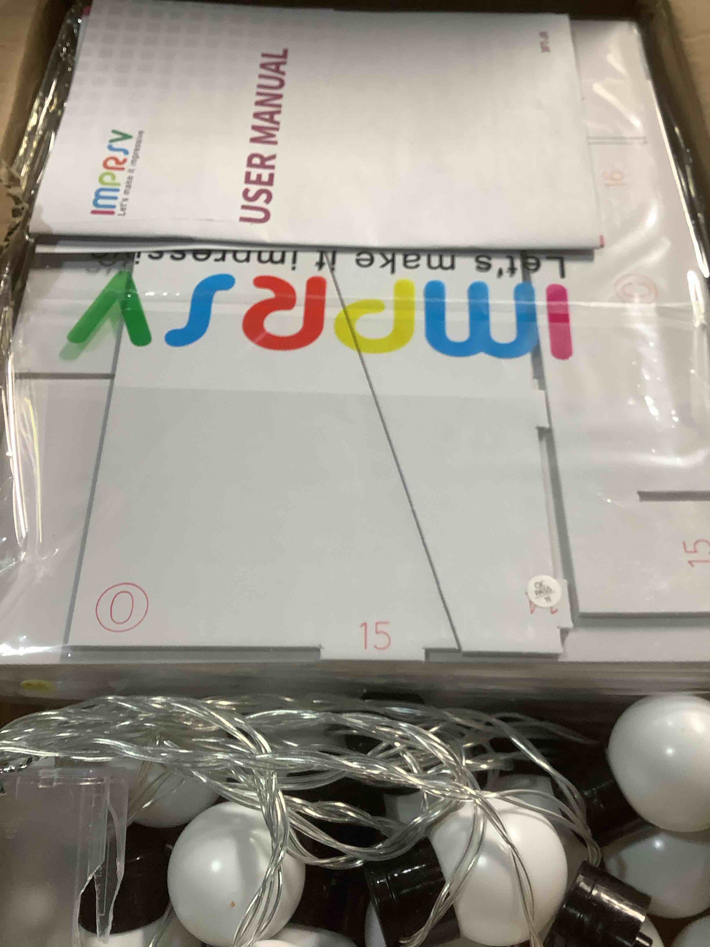 Condition photo showing Good Condition for imprsv 4FT Light Up Numbers, Marquee Numbers 80th Birthday Decorations for Women Men, Large Light Up Numbers 80th Birthday Women Foam Board Anniversary Party Decorations Arch Kit (DIY) Number 80 4FT