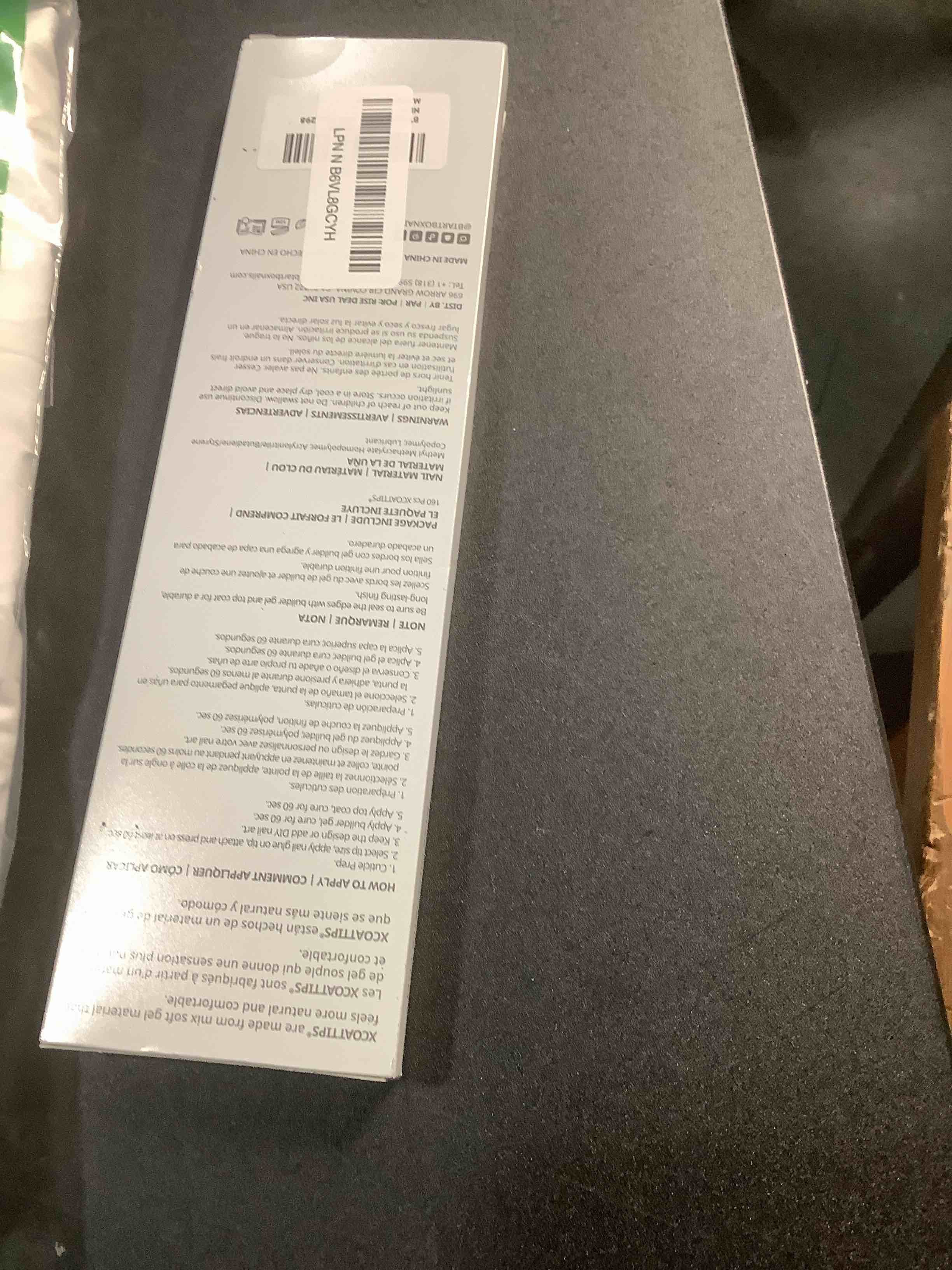 Condition photo showing Good Condition for BTArtboxnails XCOATTIPS Bare 5-Shades Nude Press on Nails - Extra Short Almond Press on Nails, 4-Week Wear, Easy Apply, Soak Off, Salon Quality Value at Home, 16 Sizes - 160 Fake Nails 02 XS - Almond in Bare 5-Shades Nude Base