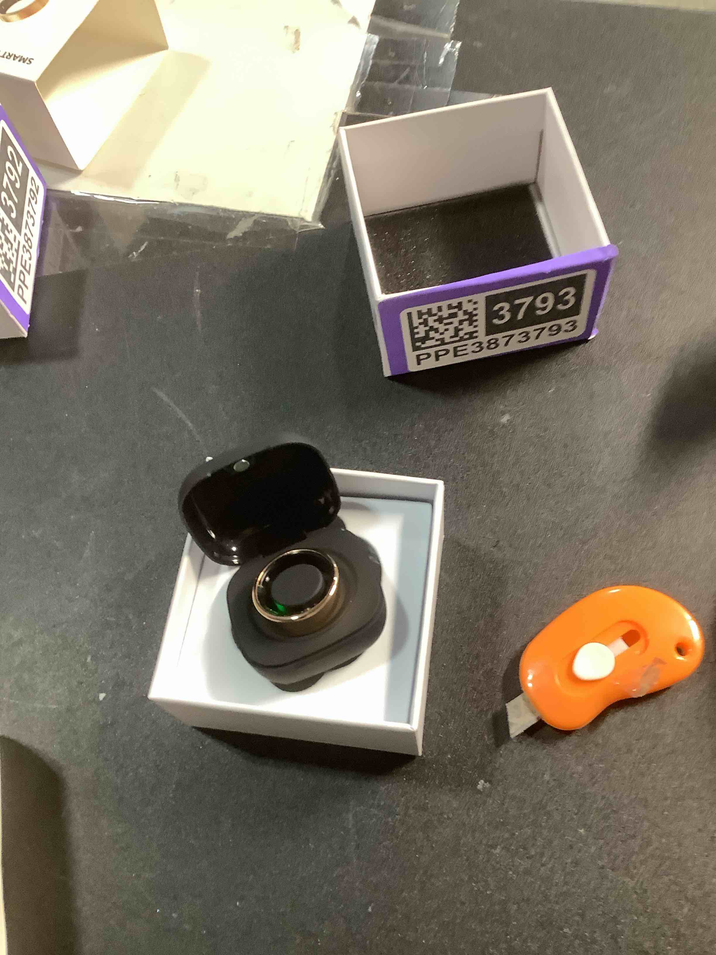 Condition photo showing Good Condition for Smart Ring for Women Men,Fitness Tracker Ring with Heart Rate, Sleep Monitoring, Blood Oxygen, Step Counting for iOS and Android, No Subscription Fee, Waterproof(Rose Gold, 9) #9 Rose Gold