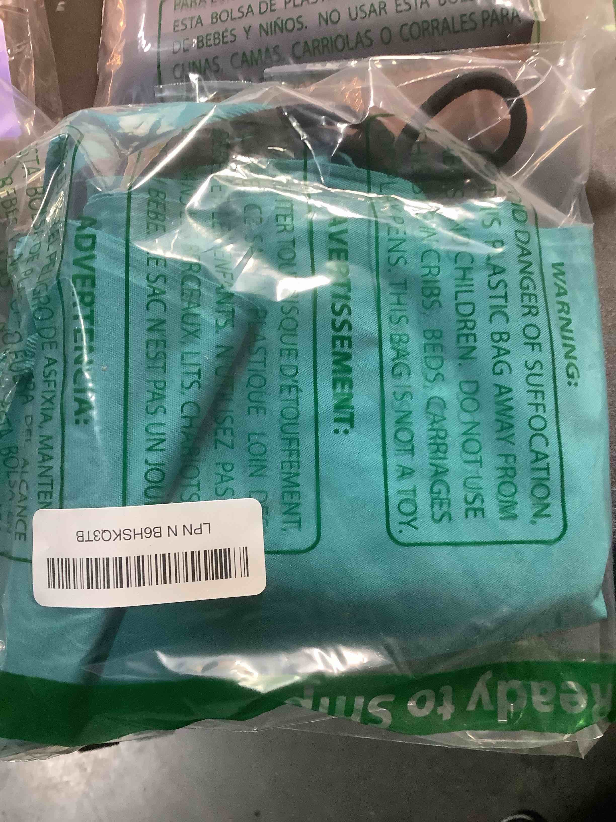 Condition photo showing Good Condition for MIDOG Soft Inflatable Dog Cone - Comfortable Alternative After Surgery That Doesn't Block Vision, Patented Donut Recovery Collar Prevents Licking for Large & Medium Dogs (L) Blue L