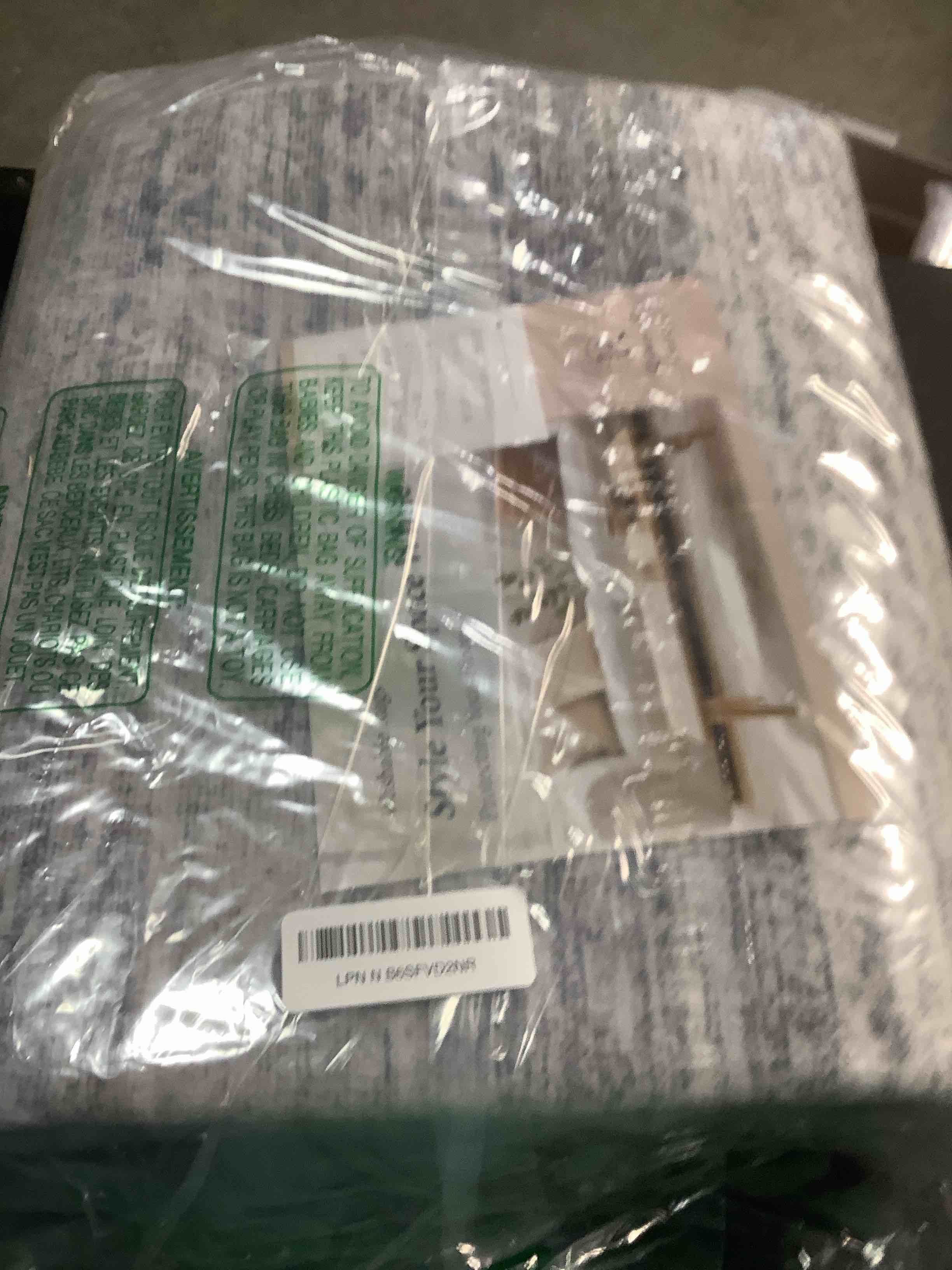 Condition photo showing Good Condition for Kitchen Runner Rug 2.5x8 Runners for Hallways?Abstract Washable Runner Rugs Non-Slip Backing Rug Runner, Stain Resistant 8ft Runner Rug,Soft Floor Carpet Rugs for Bedroom?Laundry Room Grey 2'6" x 8' (Runner)