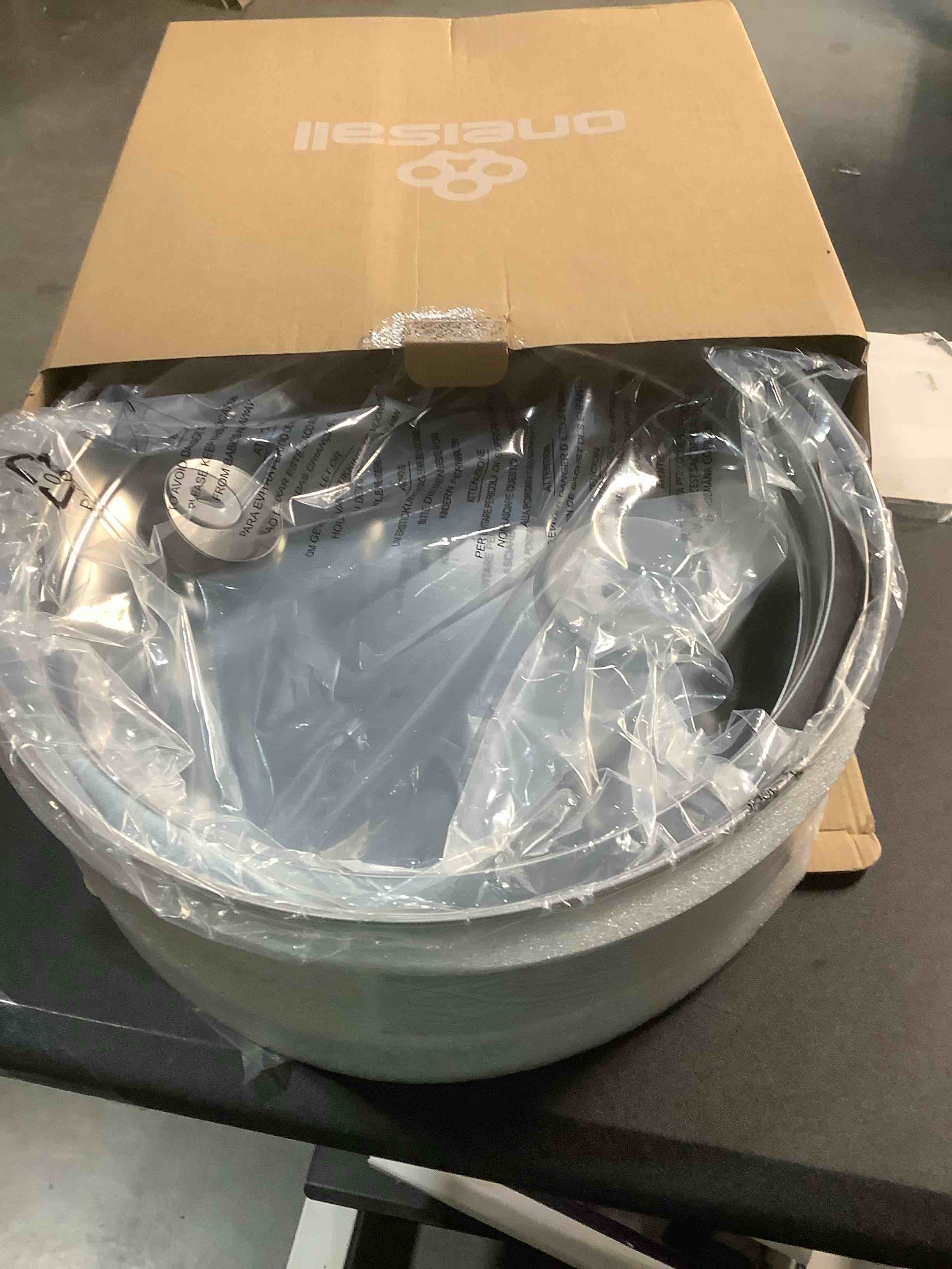 Condition photo showing Good Condition for oneisall Dog Water Fountain, 7L/230oz/1.8G Quiet Dog Fountain Water Bowl, Stainless Steel Dog Water Fountain with Visual Water Level&Triple Filtration for Large Medium Small Breed Dogs Pets Upgraded Dog Fountain +3 Sets Filters