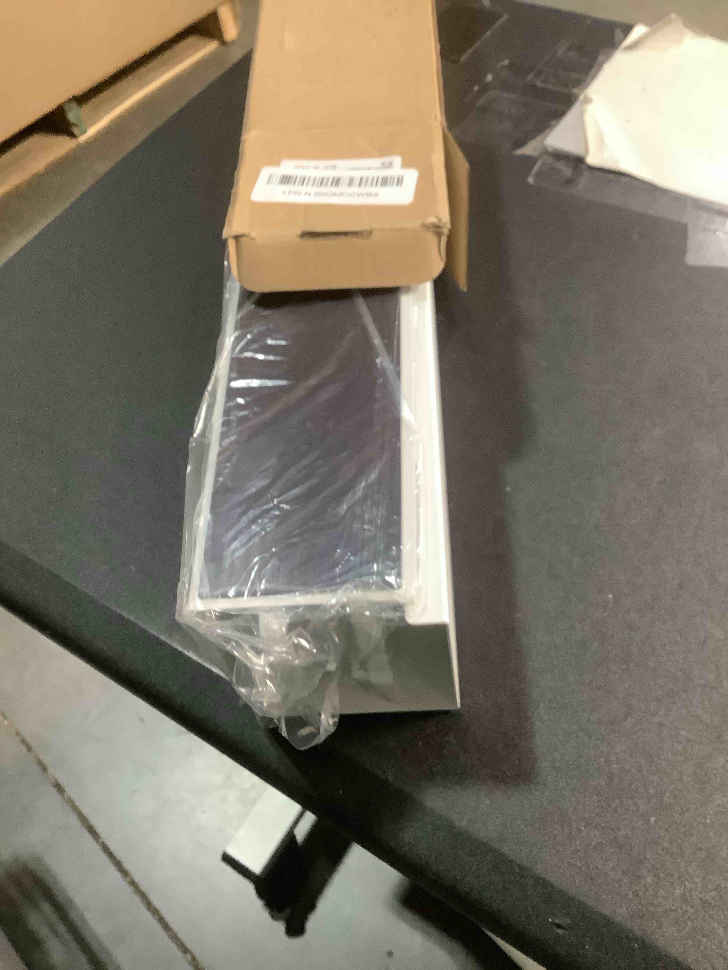 Condition photo showing Good Condition for Metal Magnetic Book Shelf for Whiteboard, Metal Magnetic Bookshelf, Book Display Shelf for Teacher Kids Classroom Office (White)