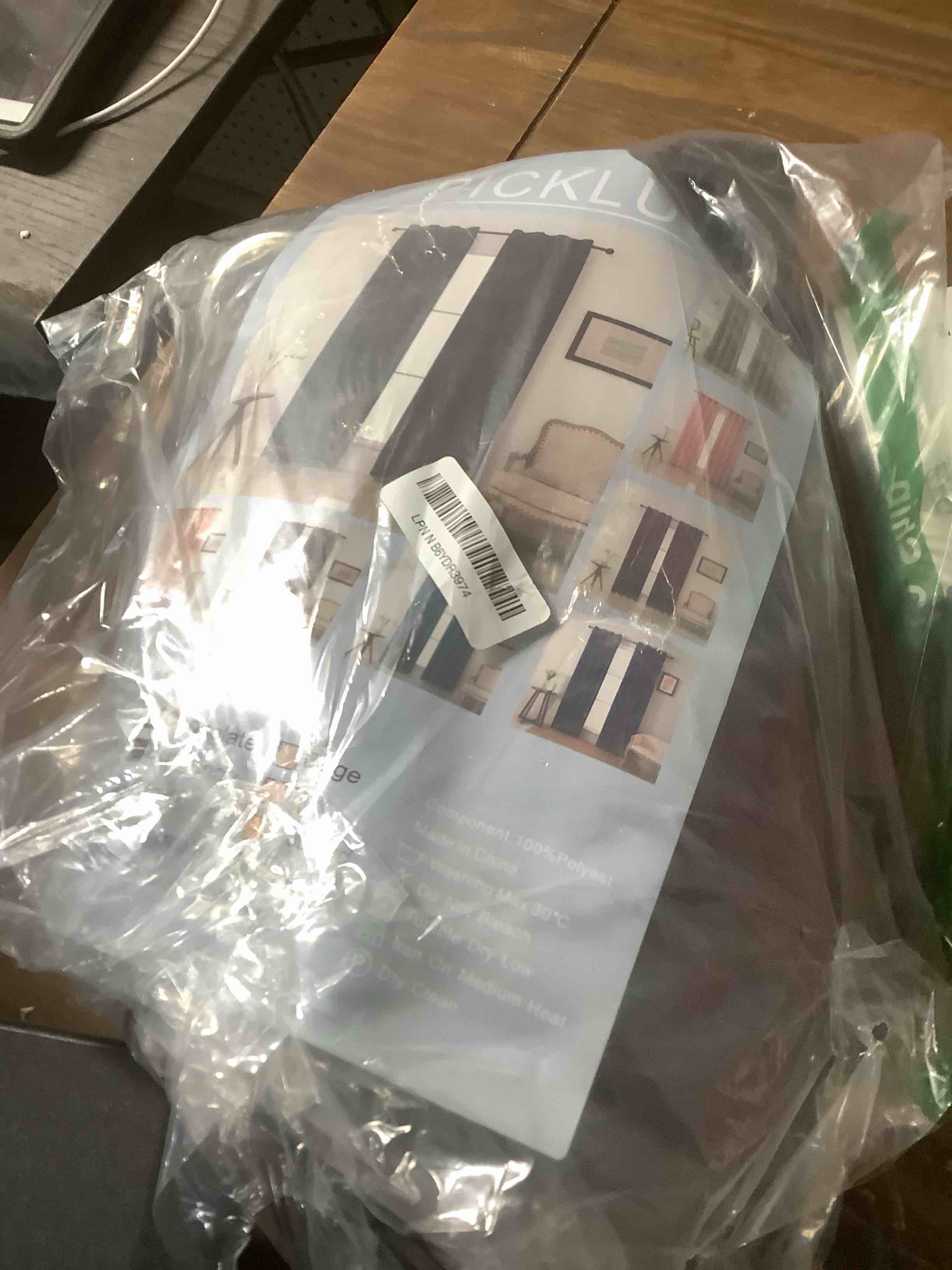 Condition photo showing Good Condition for Pickluc Grommet Blackout Curtains 84 Inches Long 2 Panels, Light Blocking Window Drapes for Living Room, Thermal Insulated, Noise Reduction, Chocolate Brown, 52" Wide x 84" Length Chocolate Brown 52"W x 84"L (Pack of 2)