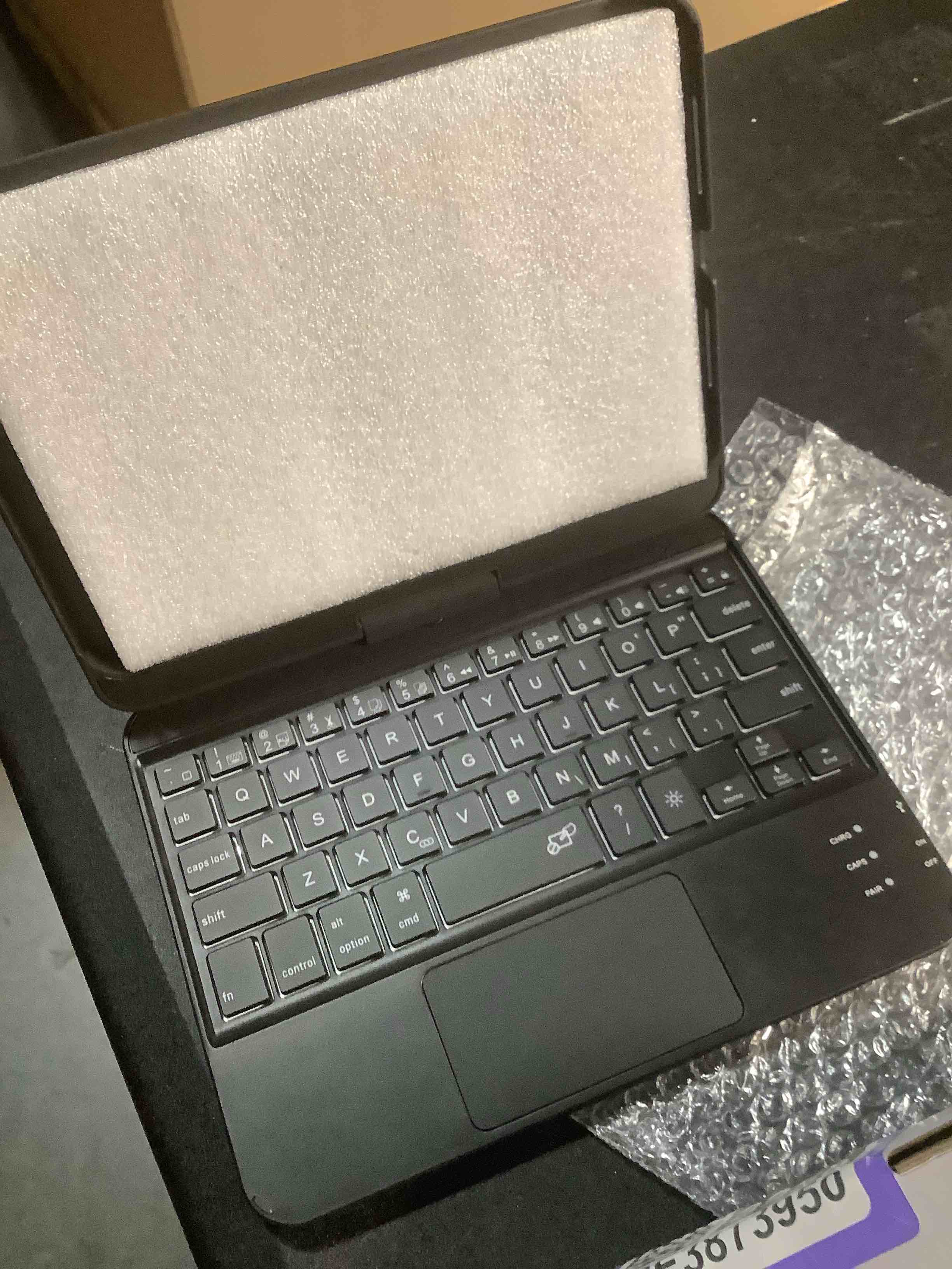 Condition photo showing Good Condition for Snugg iPad mini Keyboard Case/iPad mini 7 Keyboard Case/iPad mini 6 with Backlit, Trackpad, 360 Degree Rotatable, Wireless, Bluetooth iPad Mini 7 // iPad Mini 6 Black