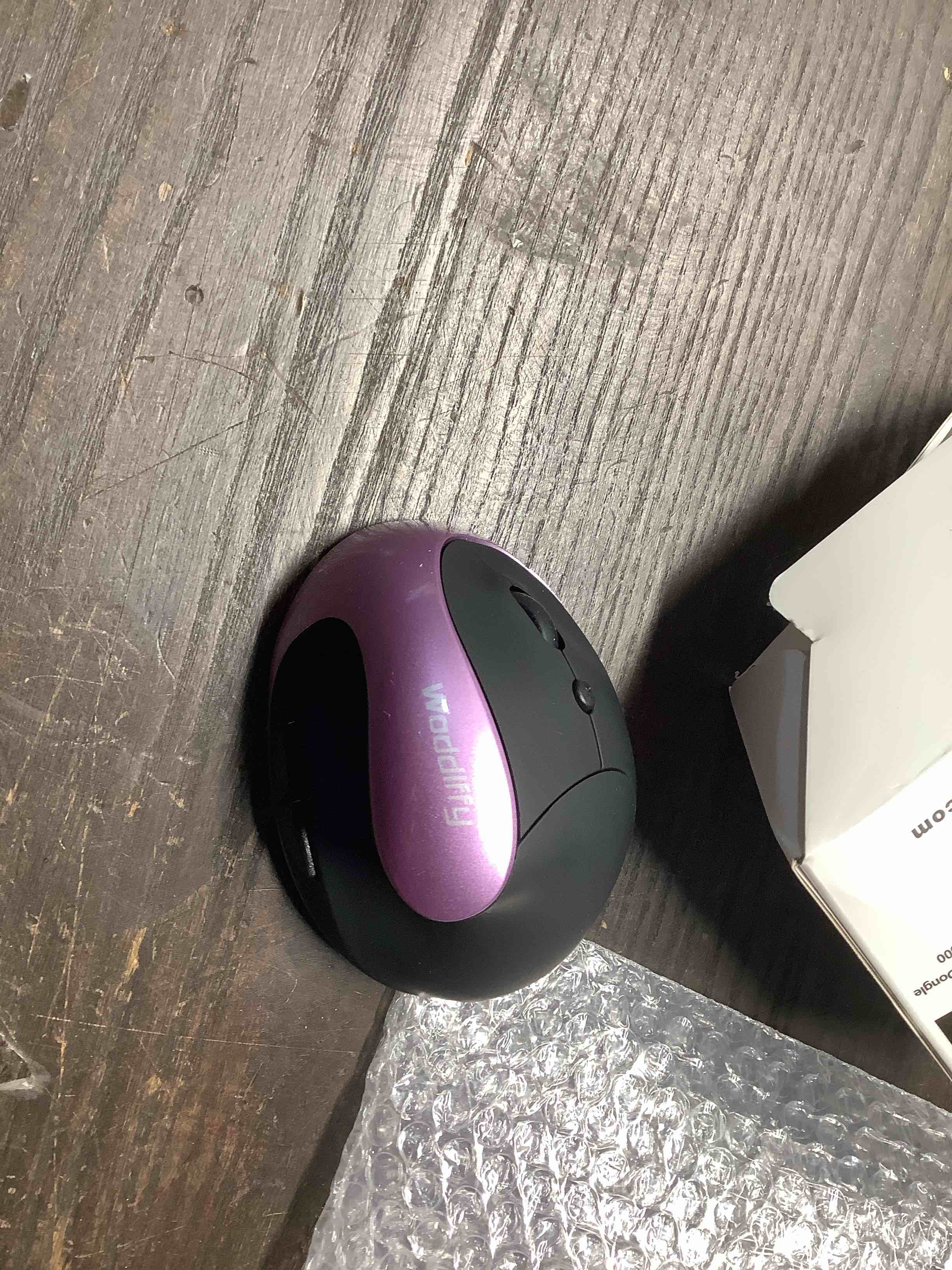 Condition photo showing Good Condition for Ergonomic Mouse Wireless, Vertical Mouse Right Handed Small Mouse with 6 Buttons 1000/1200/1600 for Laptop,Desktop,PC, MacBook?Purple AA?