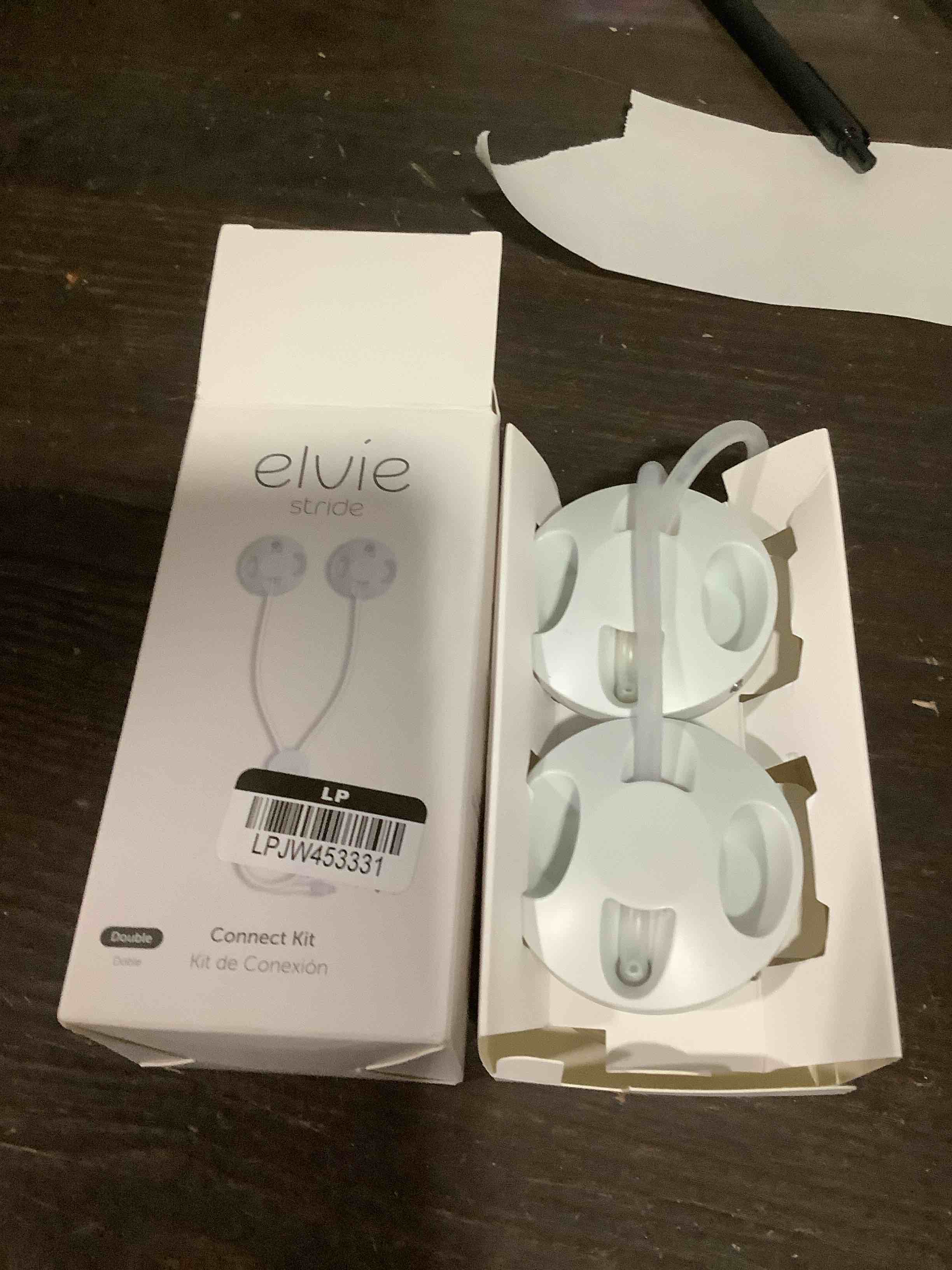 Condition photo showing Good Condition for elvie stride connect kit (double) | breast pump & breastfeeding essentials | breastfeeding accessories for breastmilk storage & breast pumps