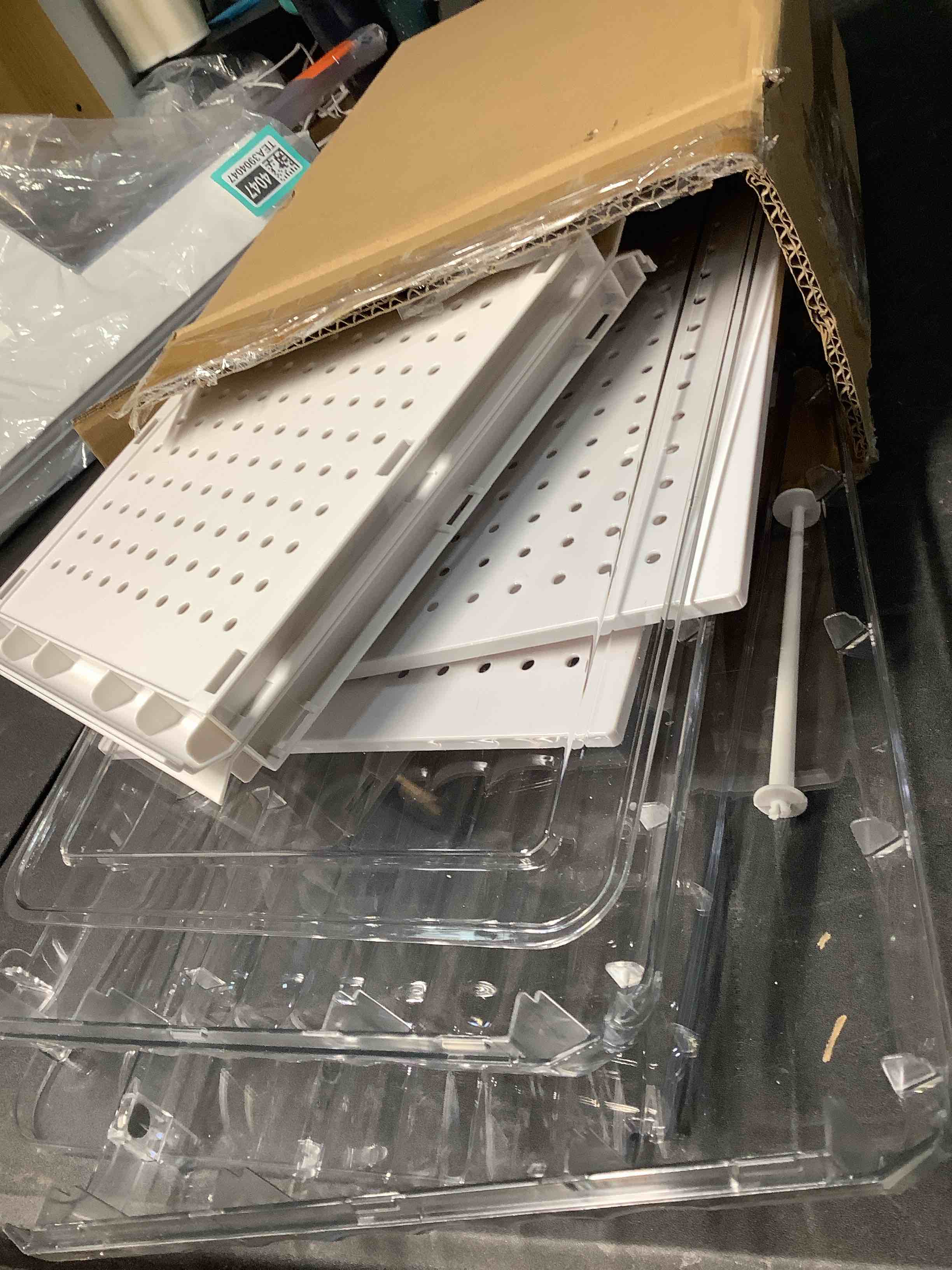 Condition photo showing Good Condition for palksky baby bottle organizer for storage,baby bottle drying rack for countertop organizer,clear space-saving