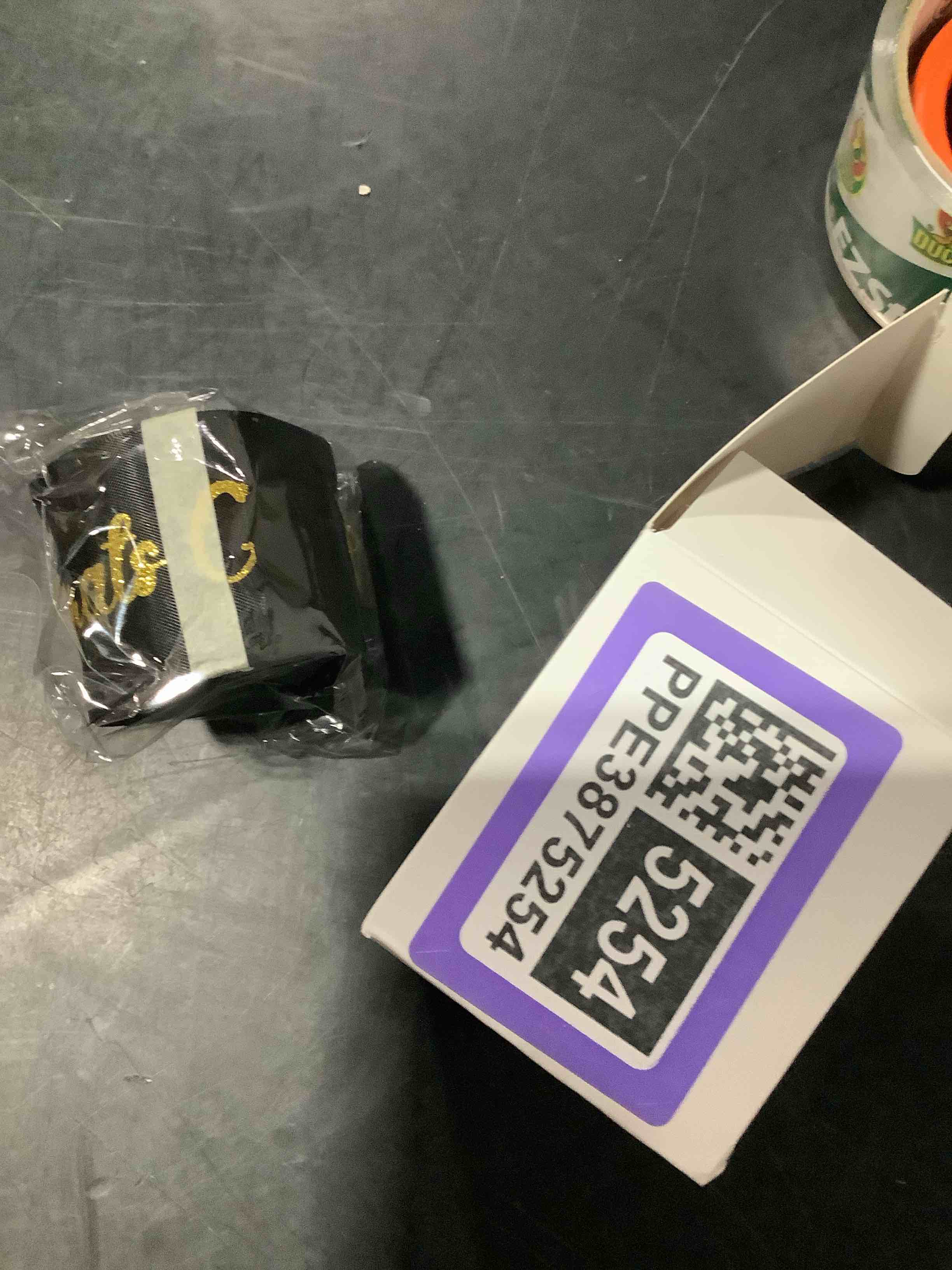 Condition photo showing New/Like New for zeyune 10 yards glitter graduation ribbon 2 inch class of 2026 black gold ribbon craft congrats grad for flower bouquet gift wrapping hair bow wreath graduation party decoration congrats grad black gold