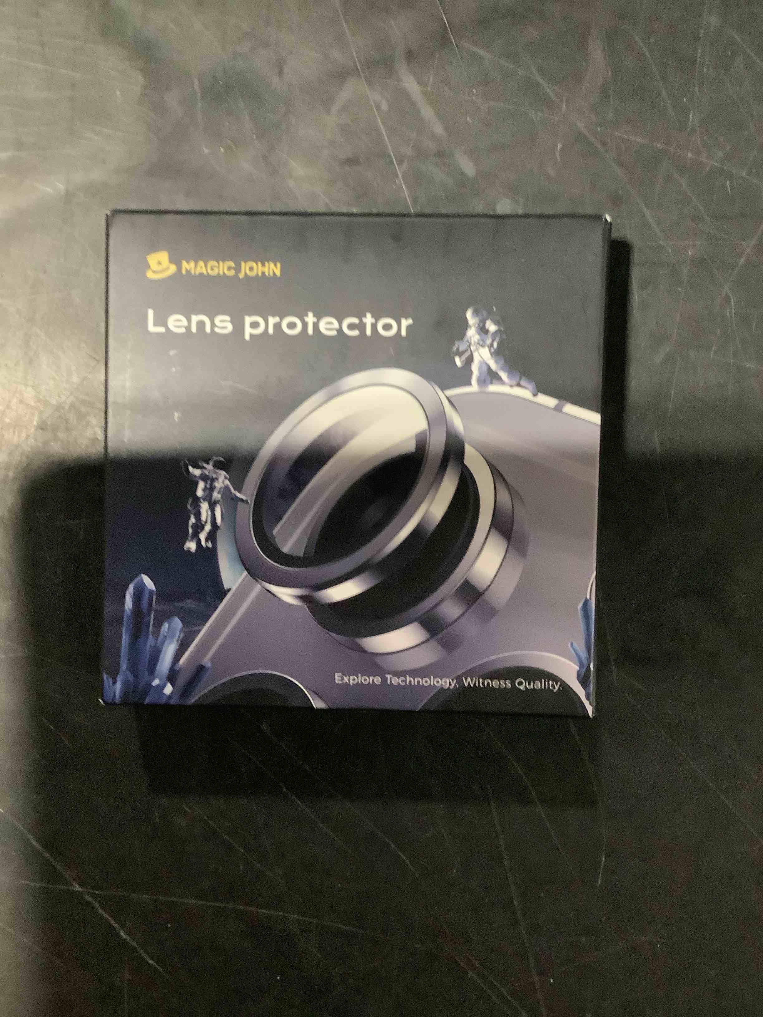 magic john for iphone 17 pro max/17 pro camera lens protector [alignment kit&1:1 invisible fit] 9h aerospace tempered glass, ultra hd, metal individual ring?case friendly, set of 2,sliver iphone 17 pro max/17 pro silver