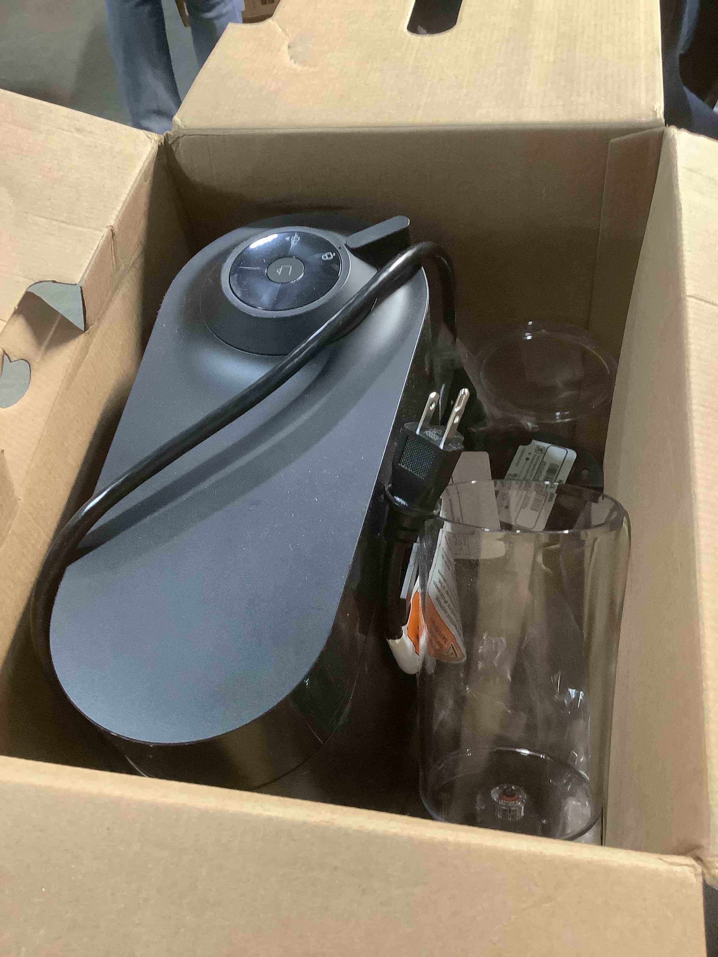 Condition photo showing Good Condition for Nespresso Vertuo Pop+ Coffee and Espresso Machine by De'Longhi, Liquorice Black Machine Only Liquorice Black