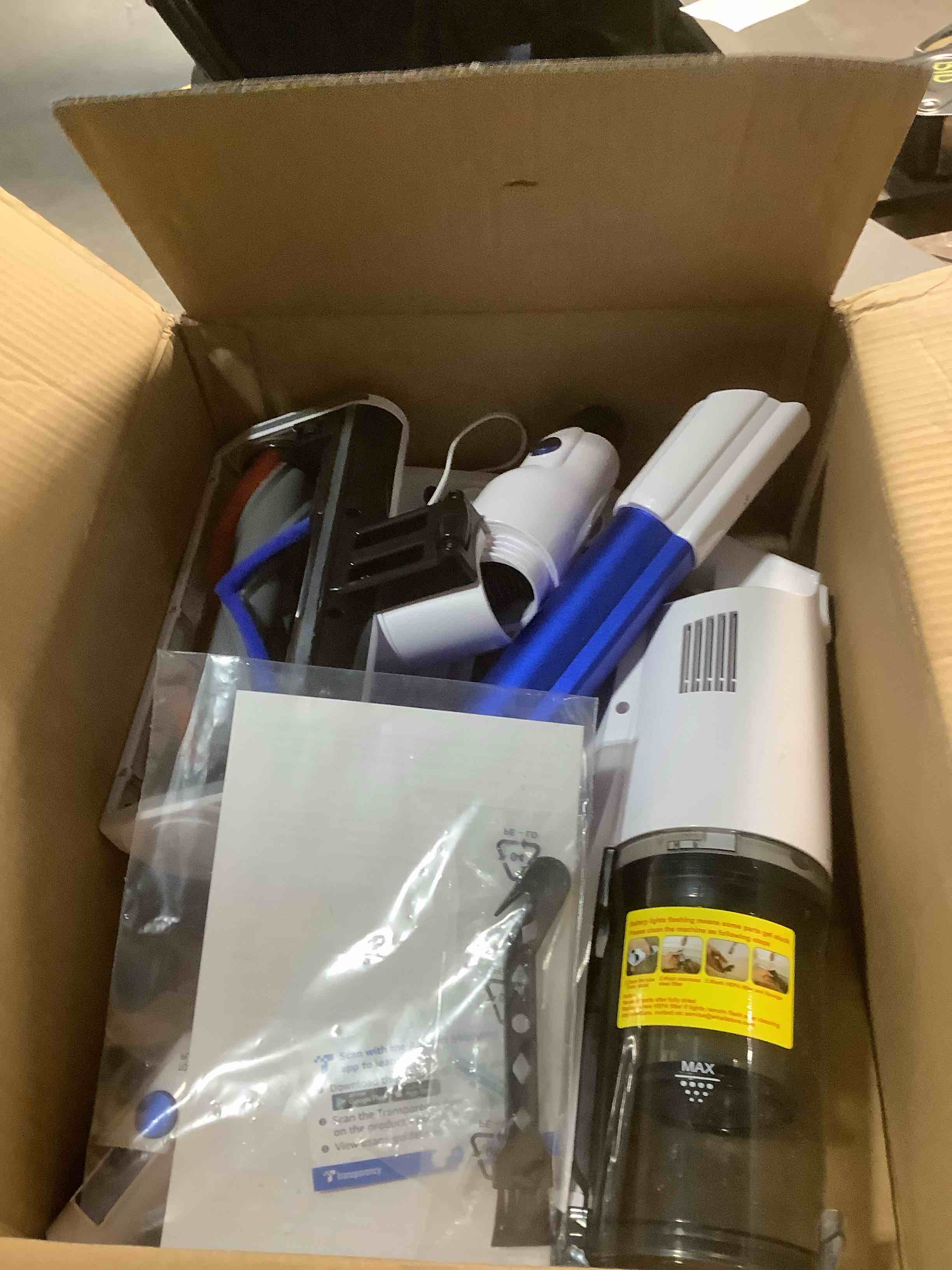 Condition photo showing Good Condition for whall 88,000RPM Cordless Vacuum Cleaner,Upgraded Strong Suction Brushless Motor Cordless Stick Vacuum Cleaner,Lightweight Handheld Vacuum for Home Pet Hair Carpet Hard Floor,up to 45mins Runtime, Blue