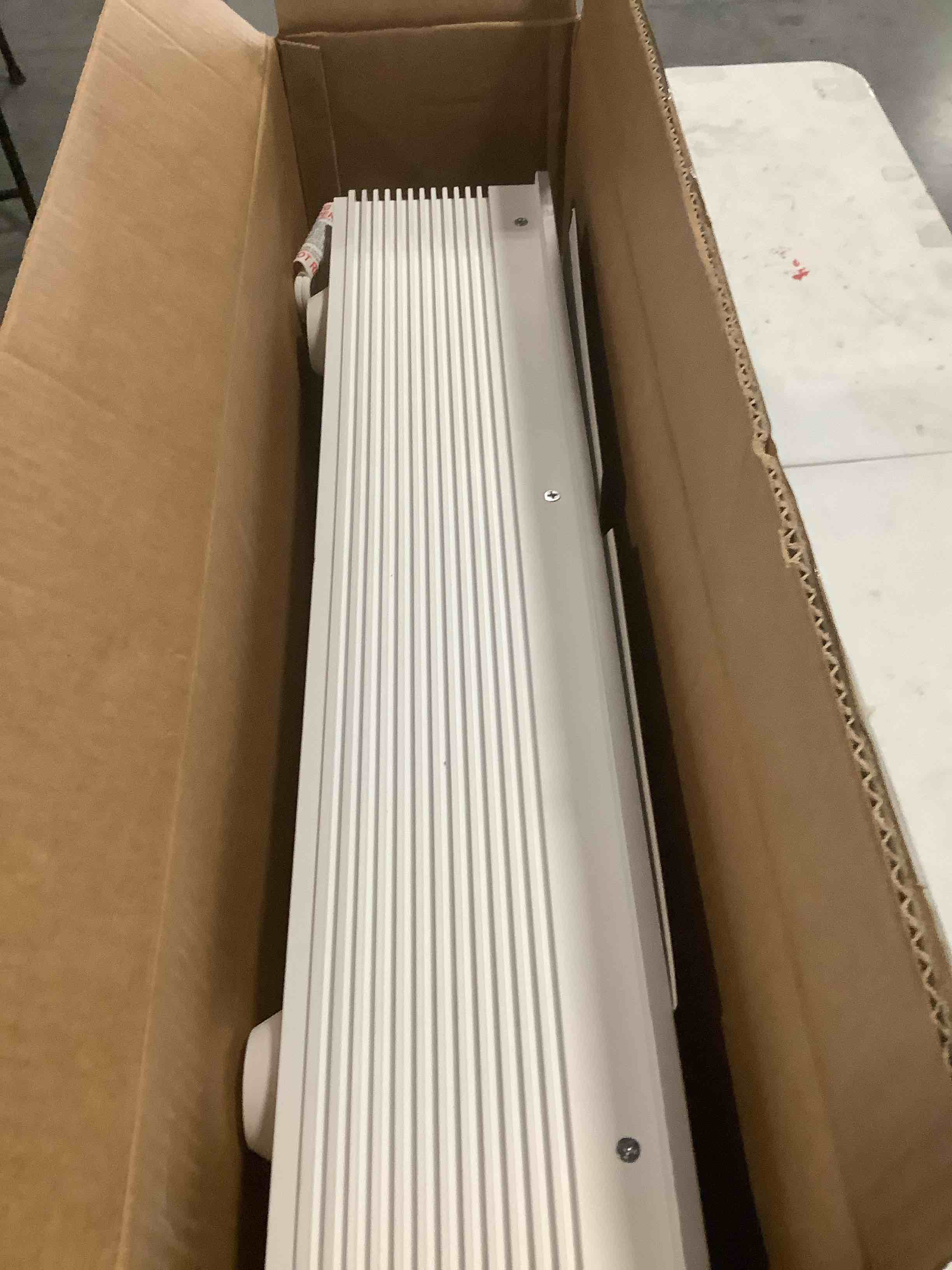 Condition photo showing As Is for Dreo Smart Wall Heater, Electric Space Heater for Bedroom 1500W, 120° Vertical Oscillation, Adjustable Thermostat, Remote Control, 24H Timer, Easy-Mount Heater for Indoor Use, Works with Alexa, WH719S White Standard