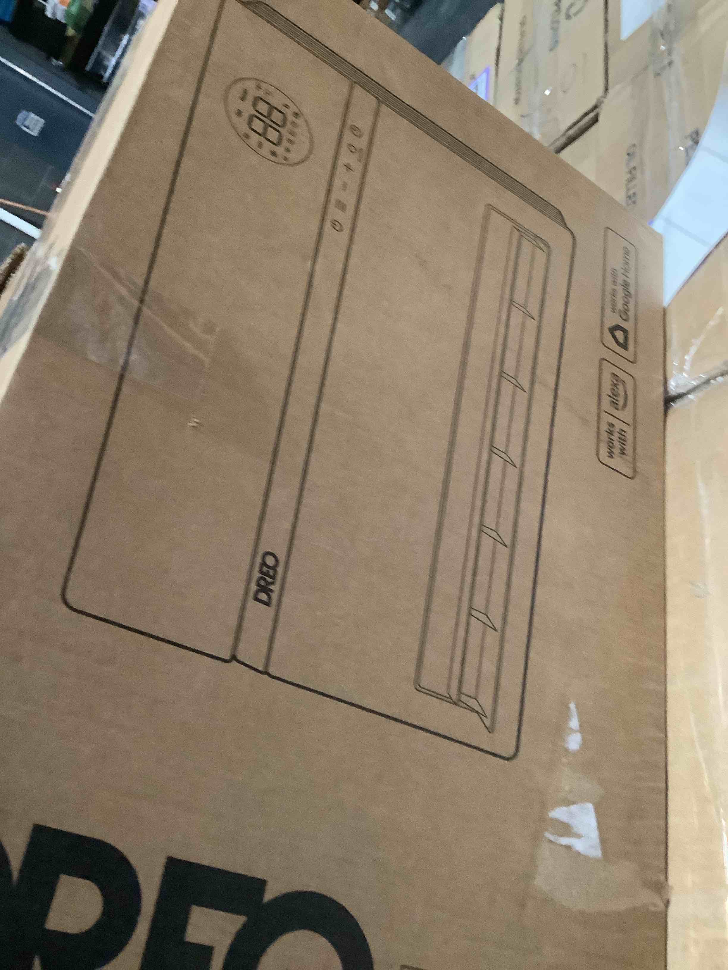 Condition photo showing Good Condition for Dreo Smart Wall Heater, Electric Space Heater for Bedroom 1500W, 120° Vertical Oscillation, Adjustable Thermostat, Remote Control, 24H Timer, Easy-Mount Heater for Indoor Use, Works with Alexa, WH719S White Standard