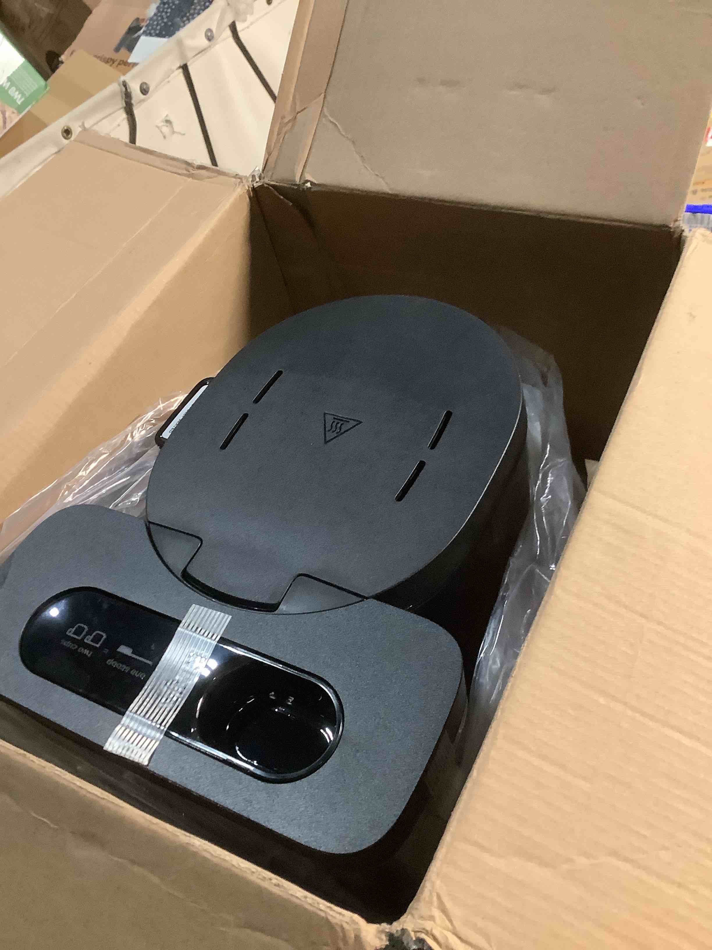 Condition photo showing Good Condition for Ninja 14 Cup , Programmable Coffee Maker XL Pro with Permanent Filter, 2 Brew Styles Classic & Rich, 4 Programs Small Batch, Delay Brew, Freshness Timer & Keep Warm, Stainless Steel, DCM201