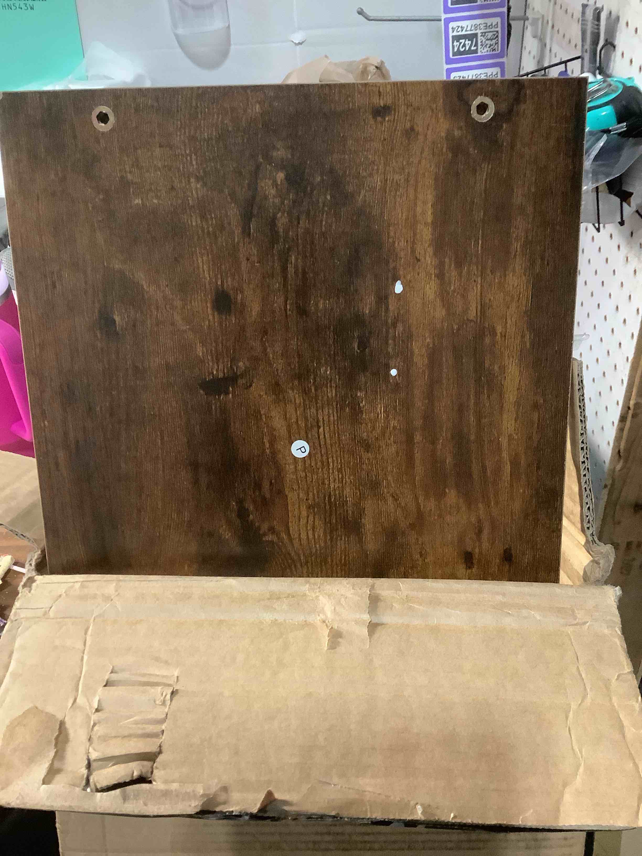 Condition photo showing Good Condition for similar product wlive 9-drawer dresser, fabric storage tower for bedroom, hallway, entryway, closet, tall chest organizer unit with fabric bins, steel frame, wood top, easy pull handle, rustic brown wood grain print