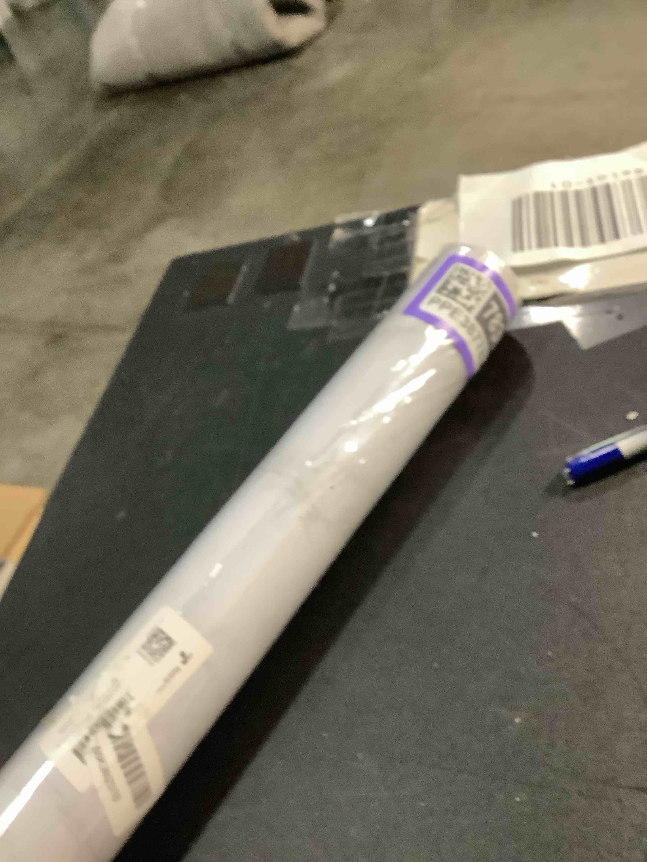 Condition photo showing New/Like New for practicalws marble paper granite gray/white roll kitchen countertop cabinet furniture is renovated thick pvc easy to remove 17.71" x 393.7" 17.7" x 393.7" gray/white