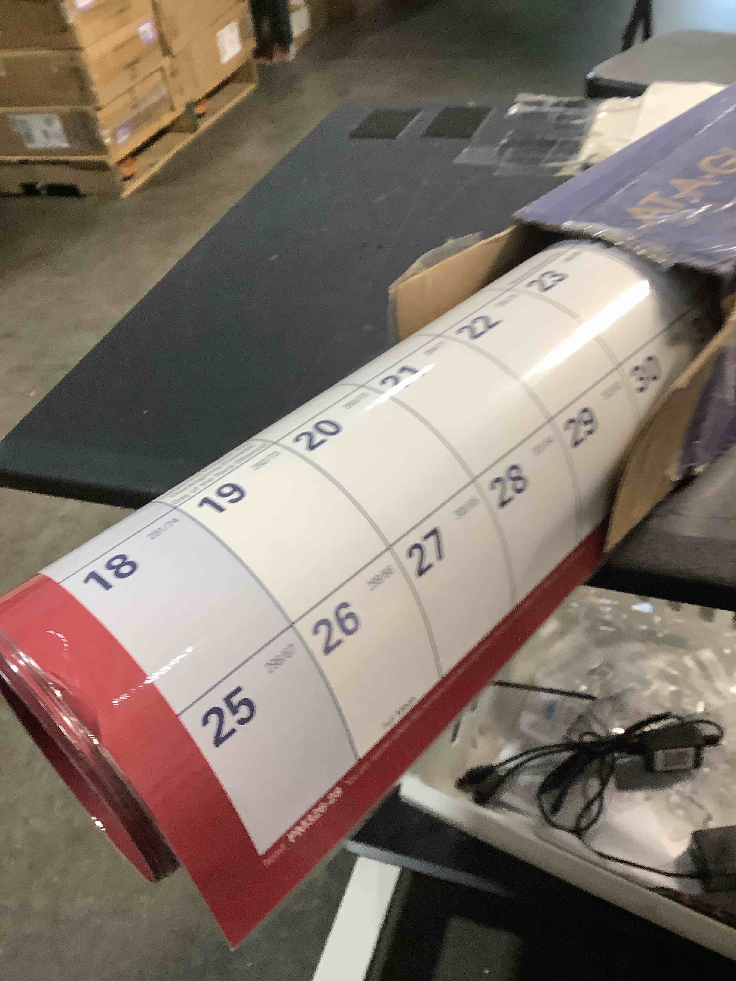 Condition photo showing Good Condition for at-a-glance 2026 erasable calendar, dry erase wall planner, 48" x 32", extra large, vertical-horizontal, reversible (pm3262826) 48"w x 32"h 2026 new edition